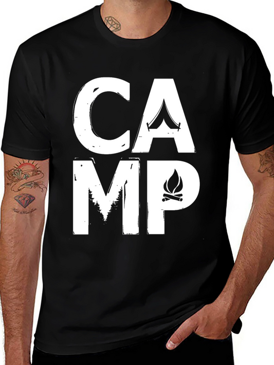 Camp Graphic Tee - Black