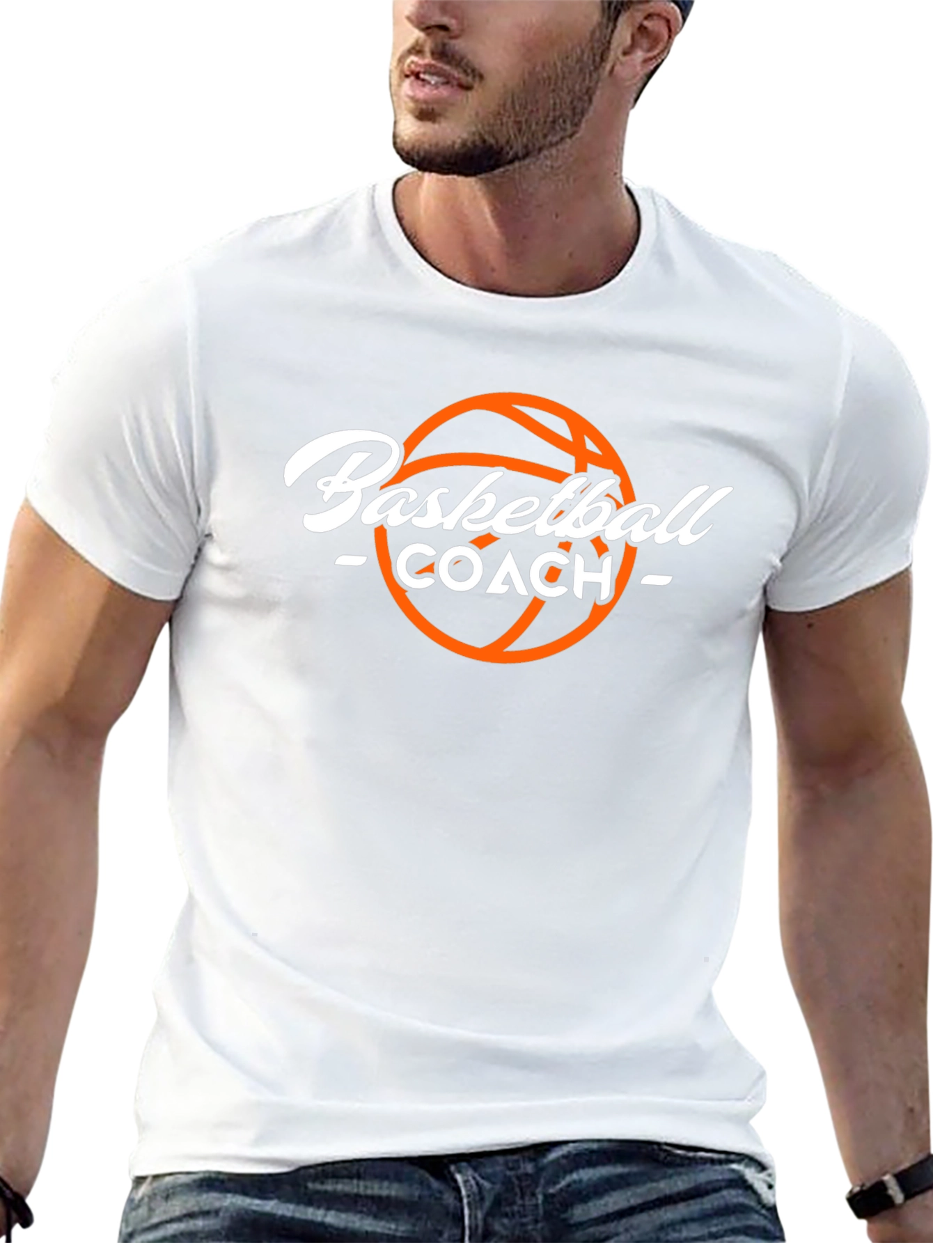 Basketball Coach T-Shirt - Sports Fan Apparel