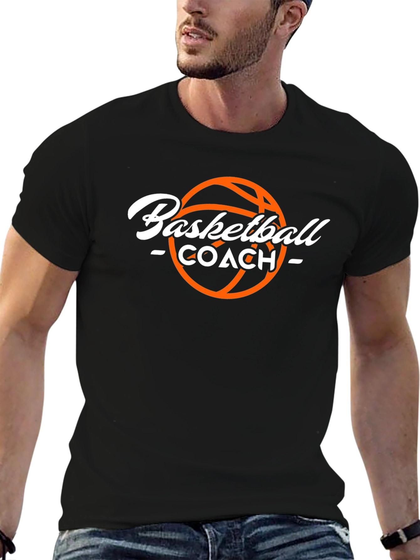 Basketball Coach T-Shirt - Sports Fan Apparel