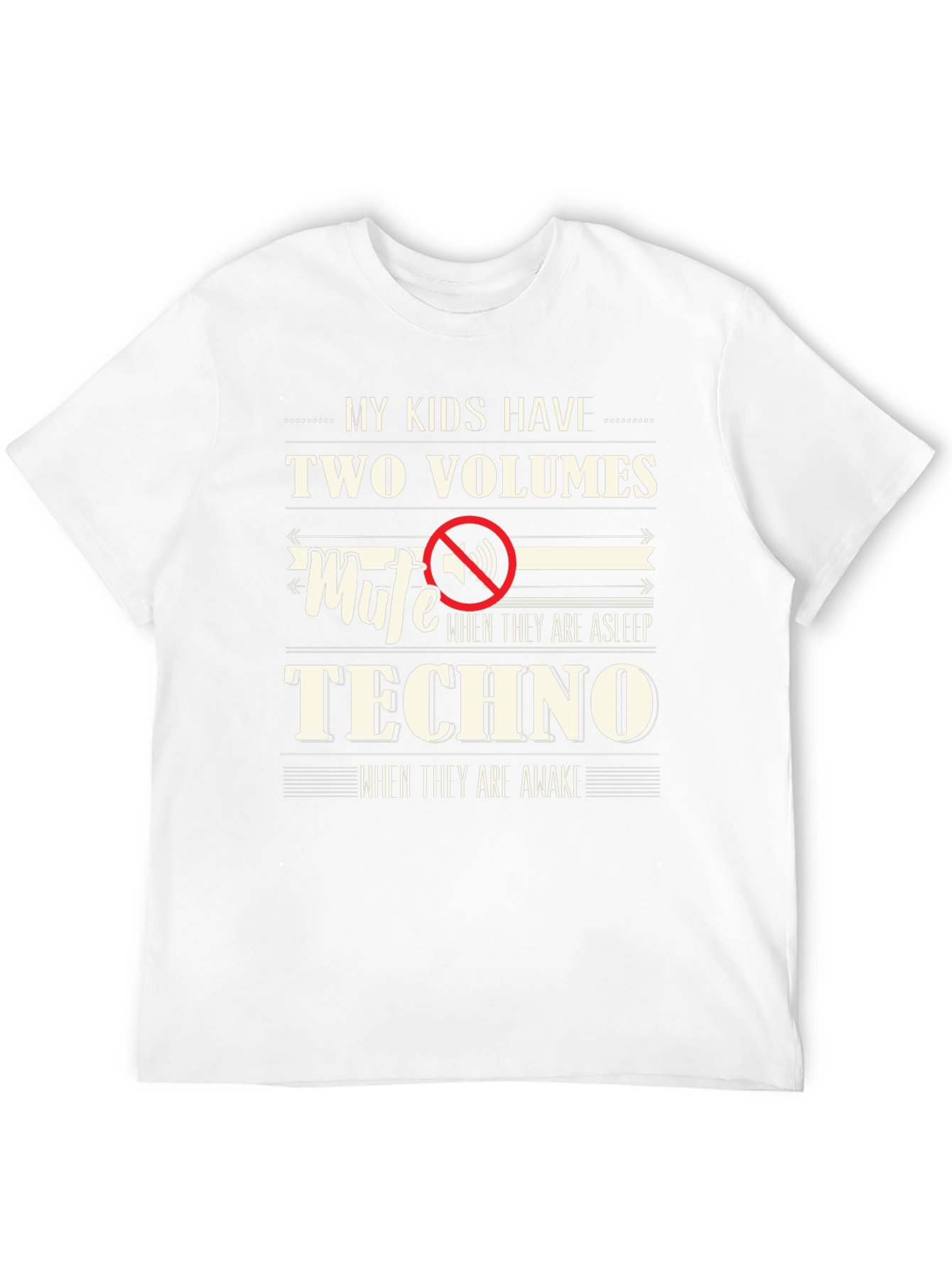 My Kids Have Two Volumes T-Shirt
