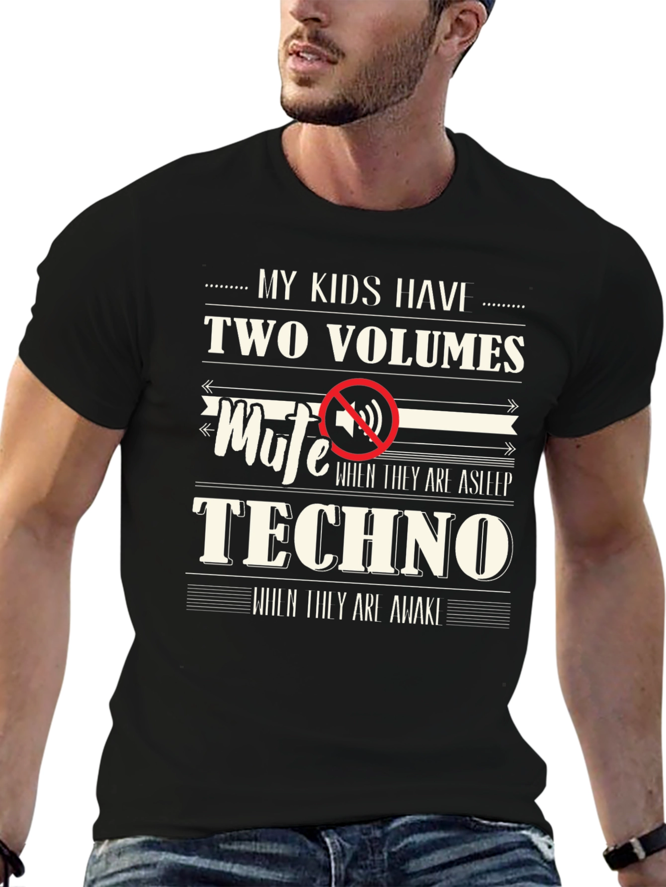 My Kids Have Two Volumes T-Shirt