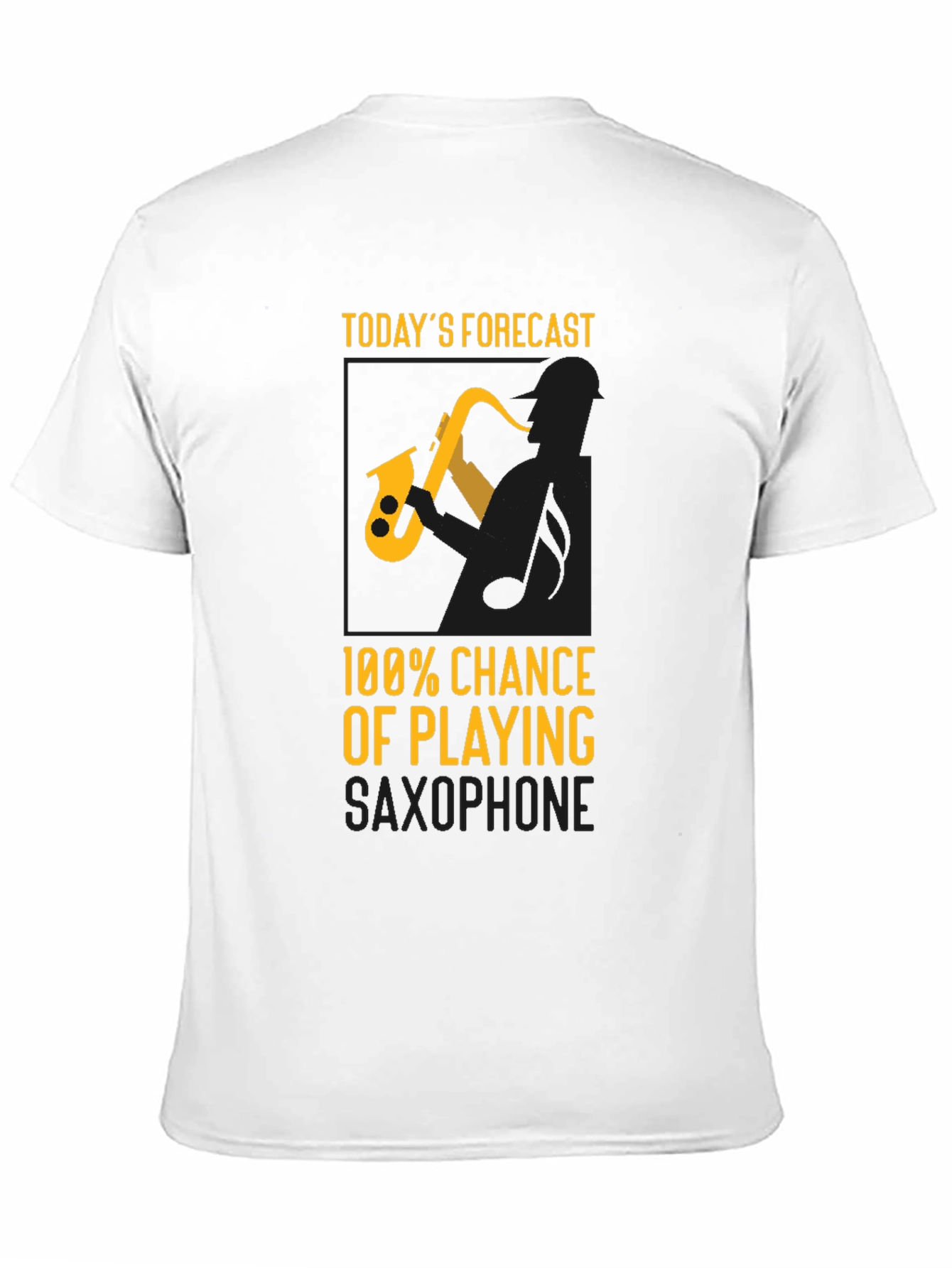 Saxophone Forecast T-Shirt - Musician Tee