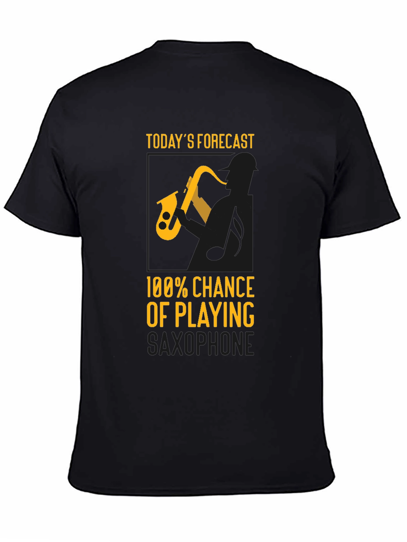 Saxophone Forecast T-Shirt - Musician Tee