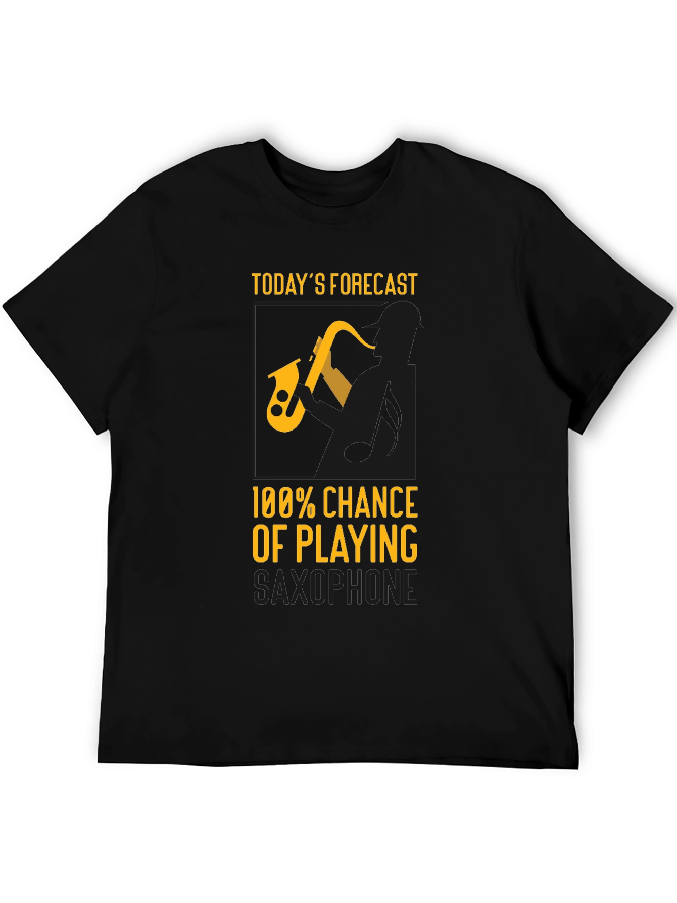 Saxophone Forecast T-Shirt - Musician Tee