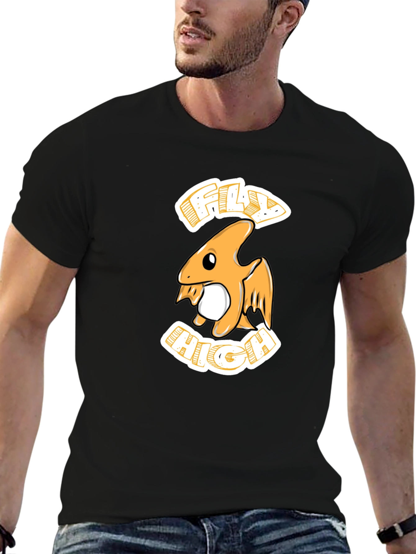 Fly High Aerodactyl Graphic T-Shirt