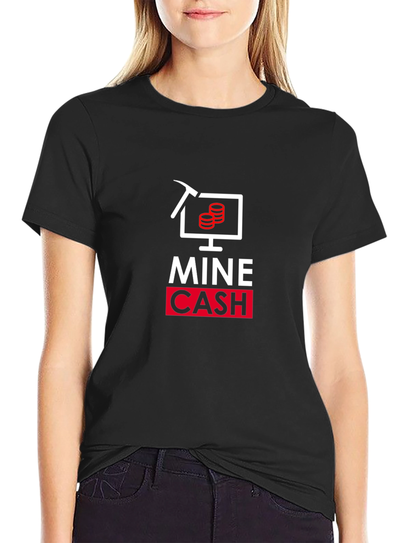 Mine Cash T-Shirt - Crypto Miner Tee