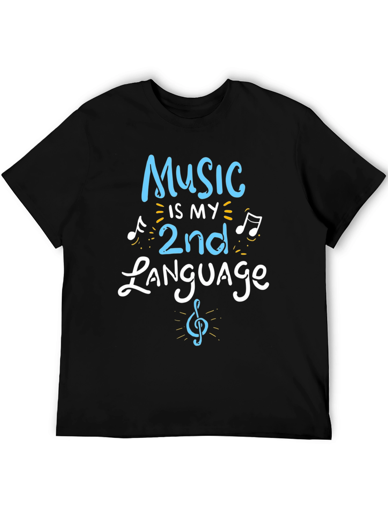 Music is My 2nd Language T-Shirt