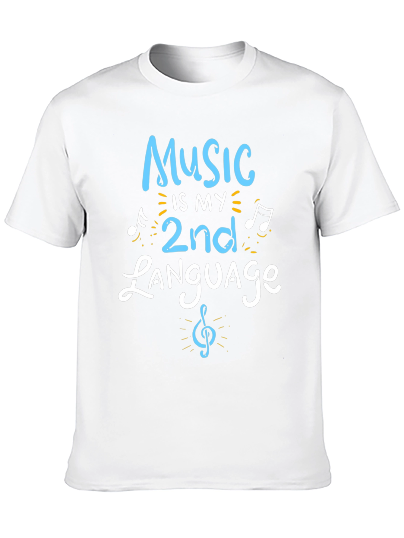 Music is My 2nd Language T-Shirt