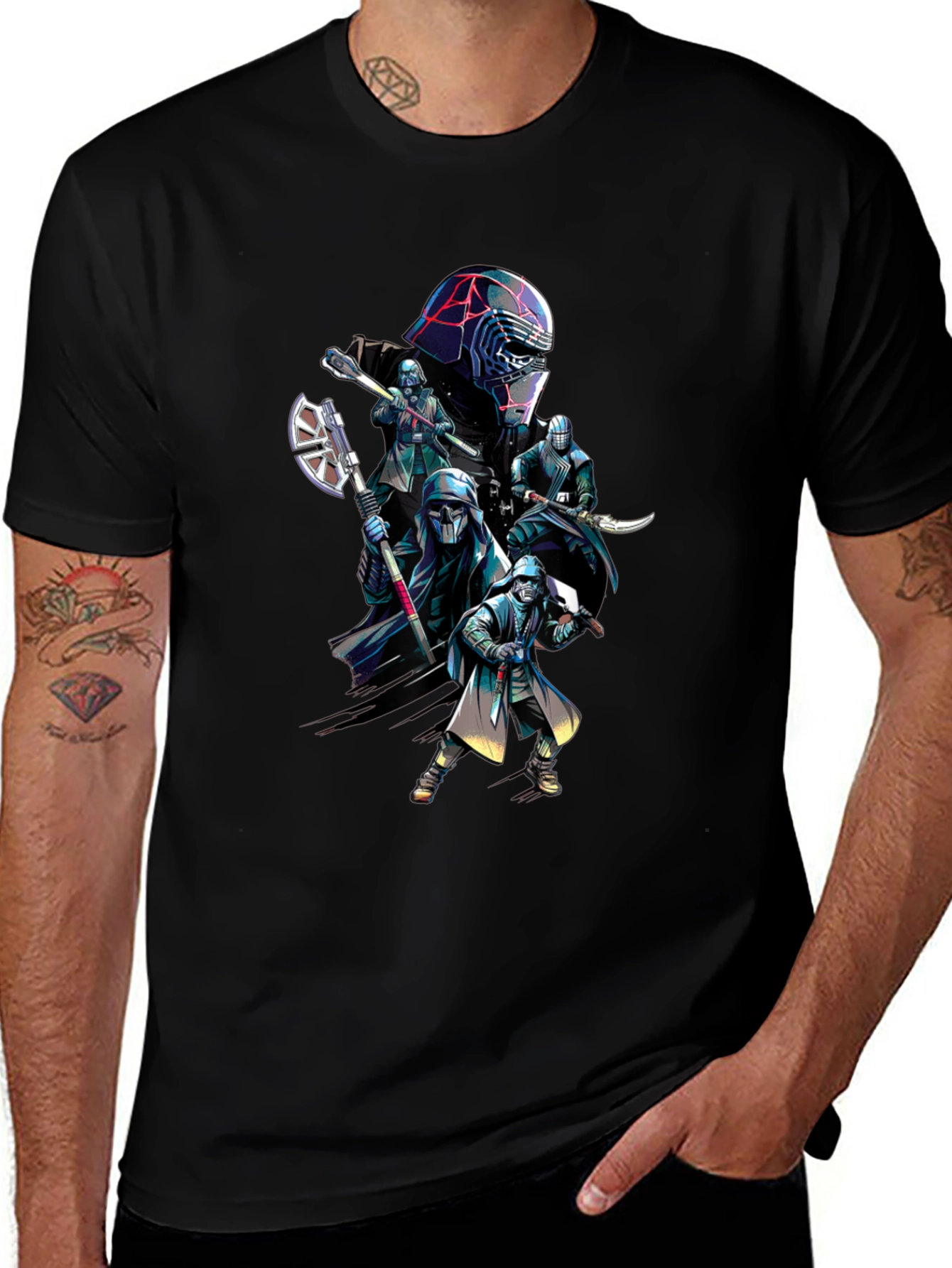 Star Wars: Knights of Ren Black T-Shirt