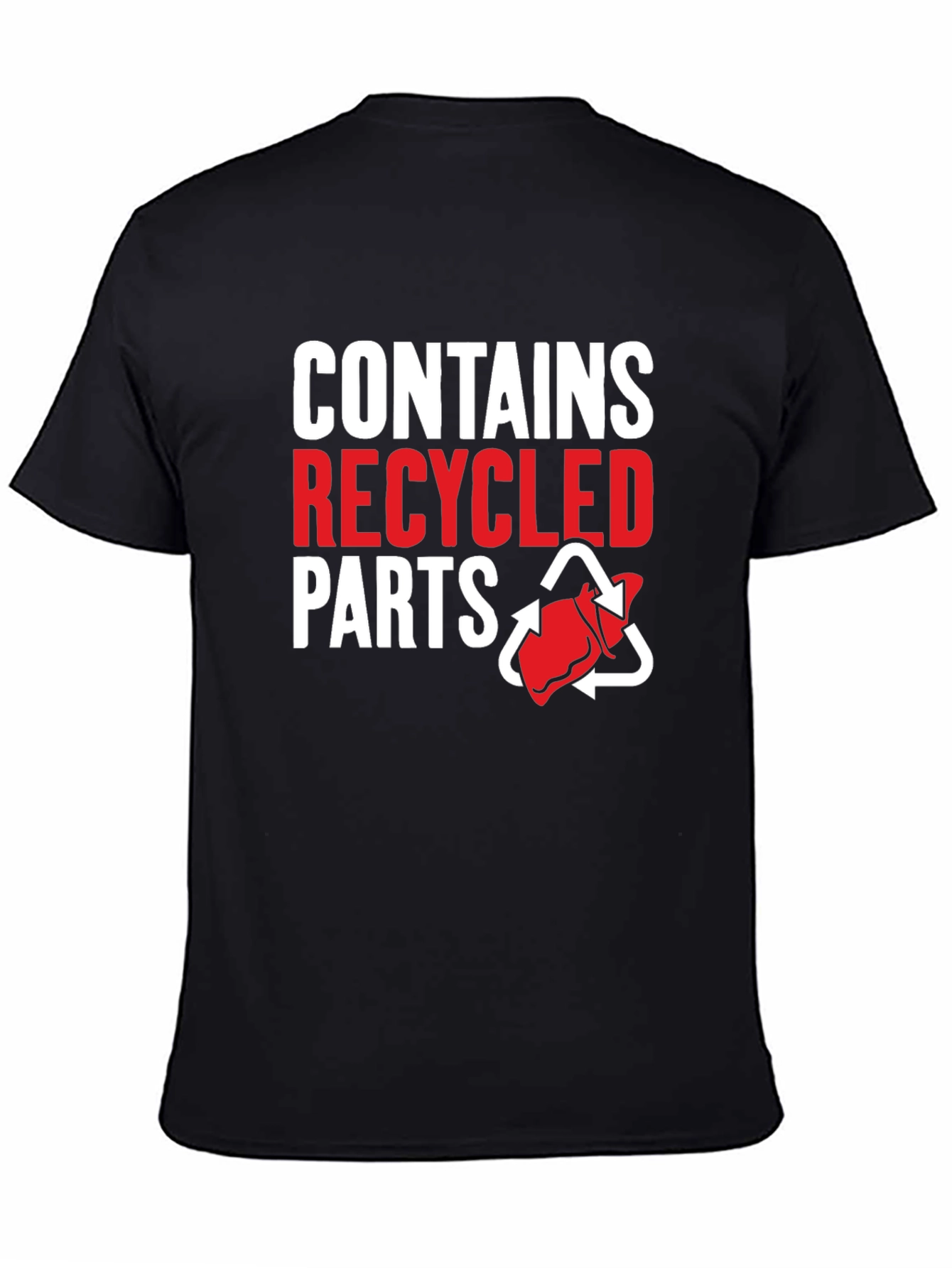 Recycled Parts Novelty T-Shirt