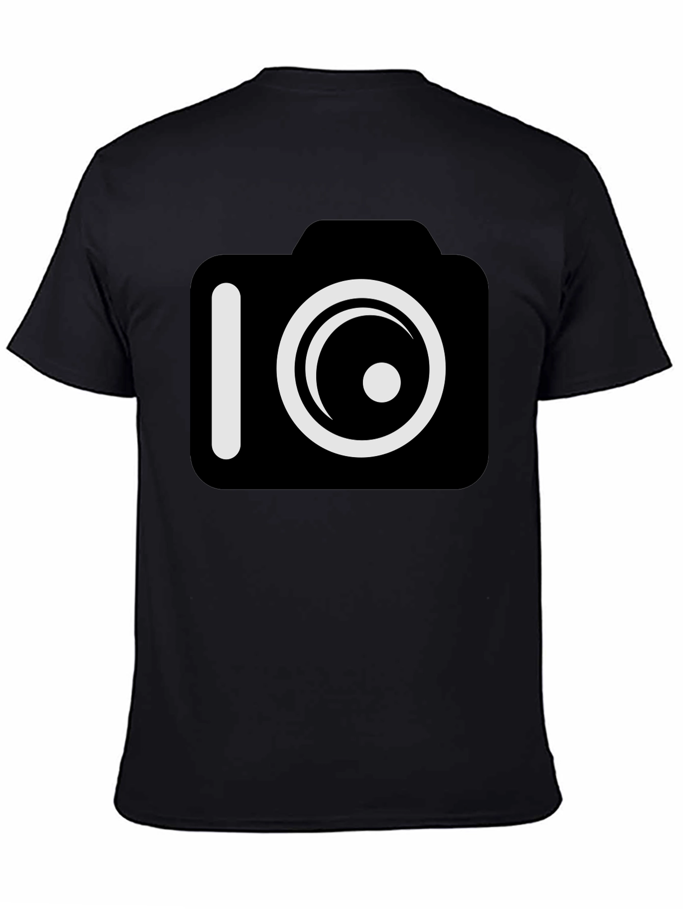 Camera Graphic Black T-Shirt