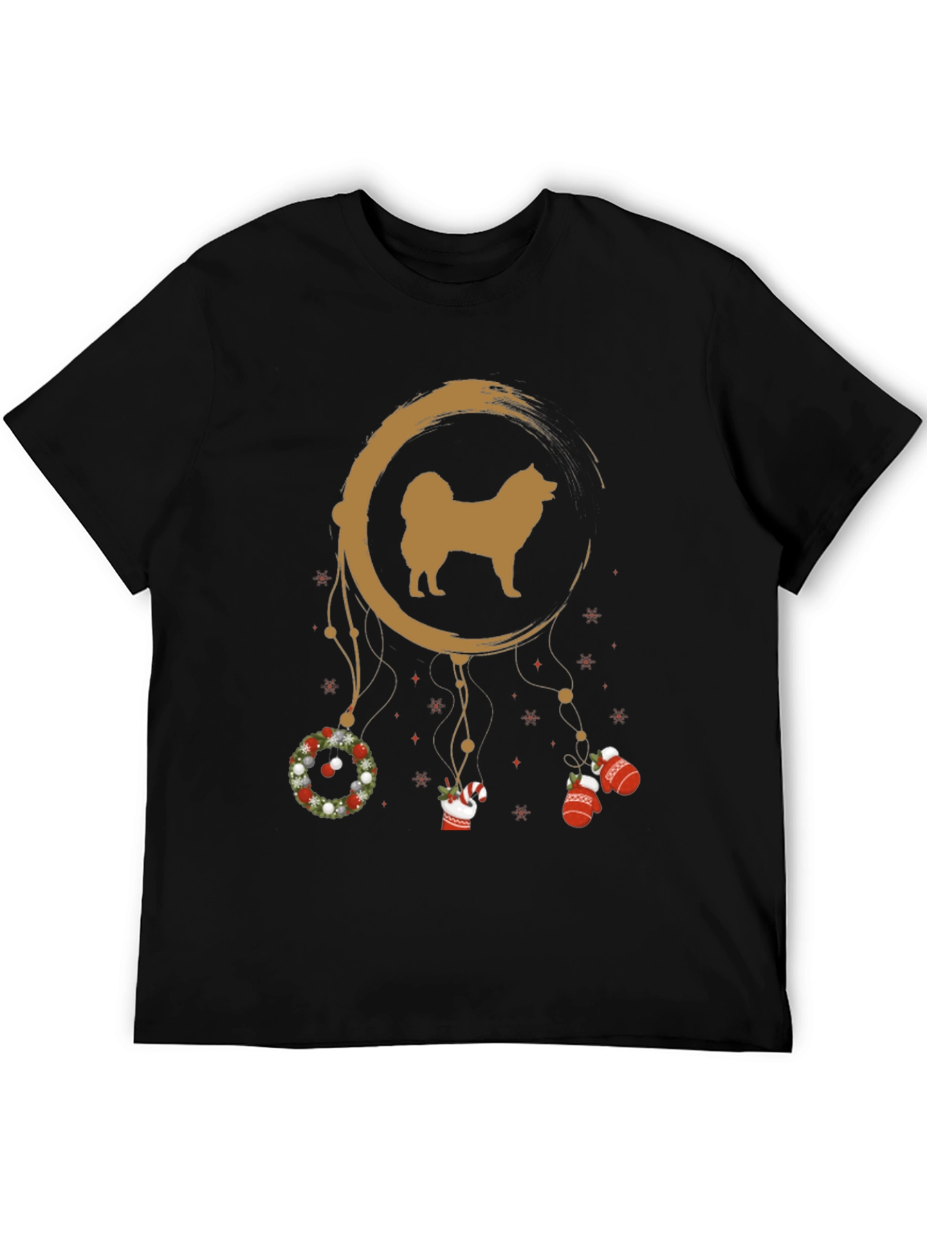 Festive Dog Dreamcatcher T-Shirt