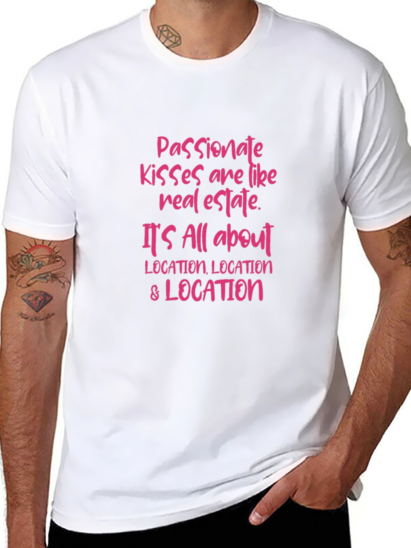 Passionate Kisses Real Estate T-Shirt