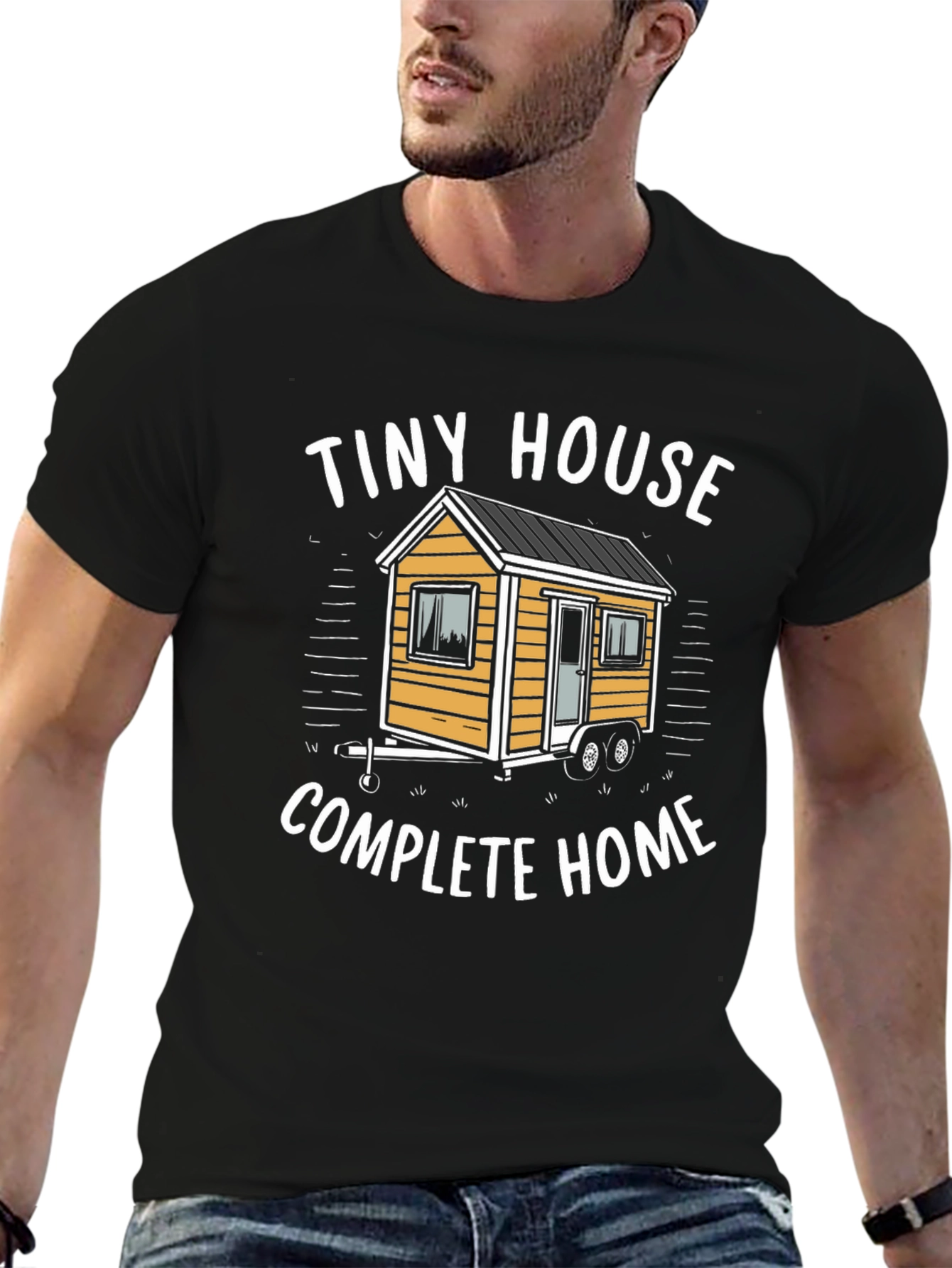 Tiny House Complete Home Graphic T-Shirt