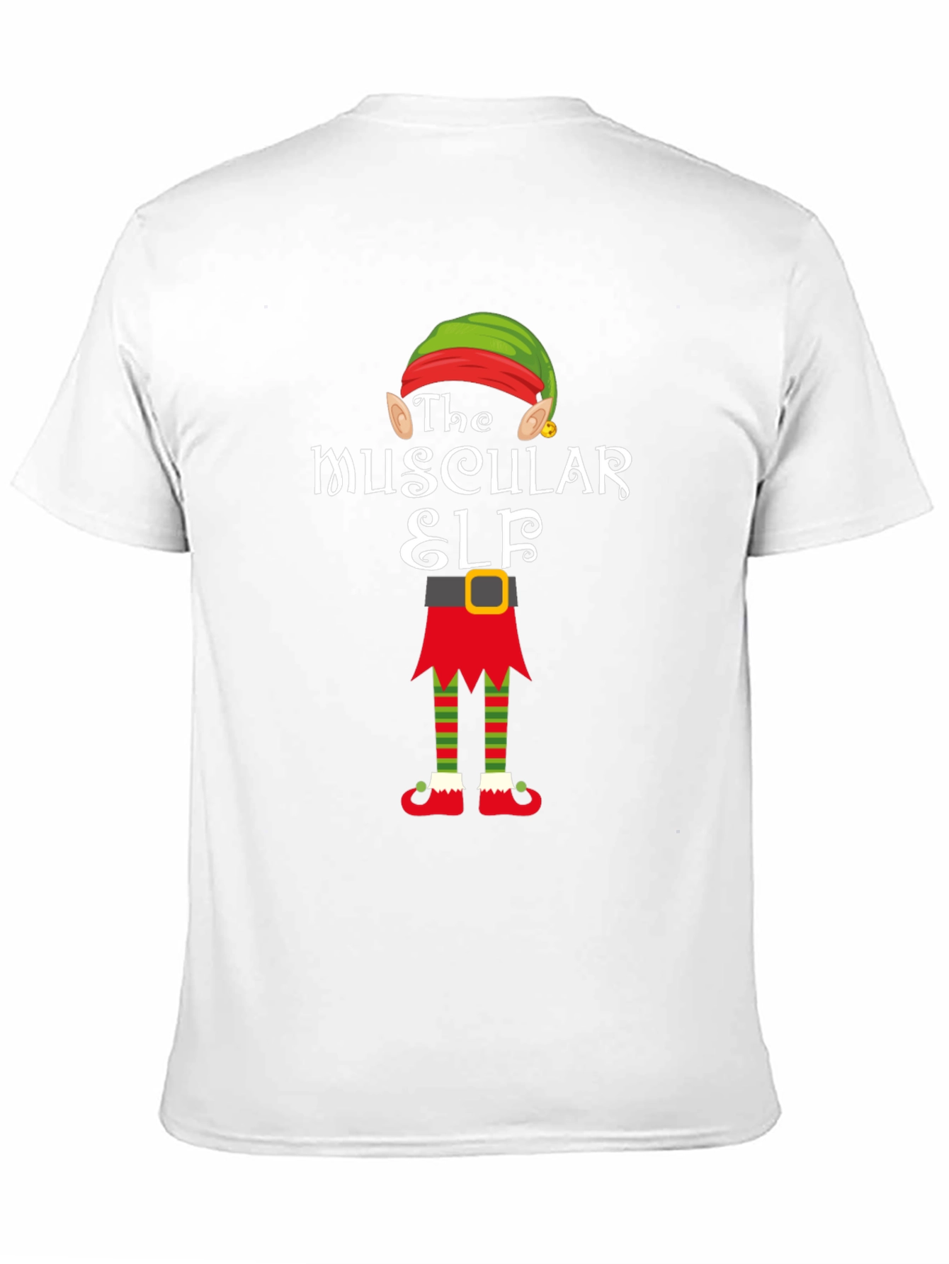 The Muscular Elf Christmas T-Shirt