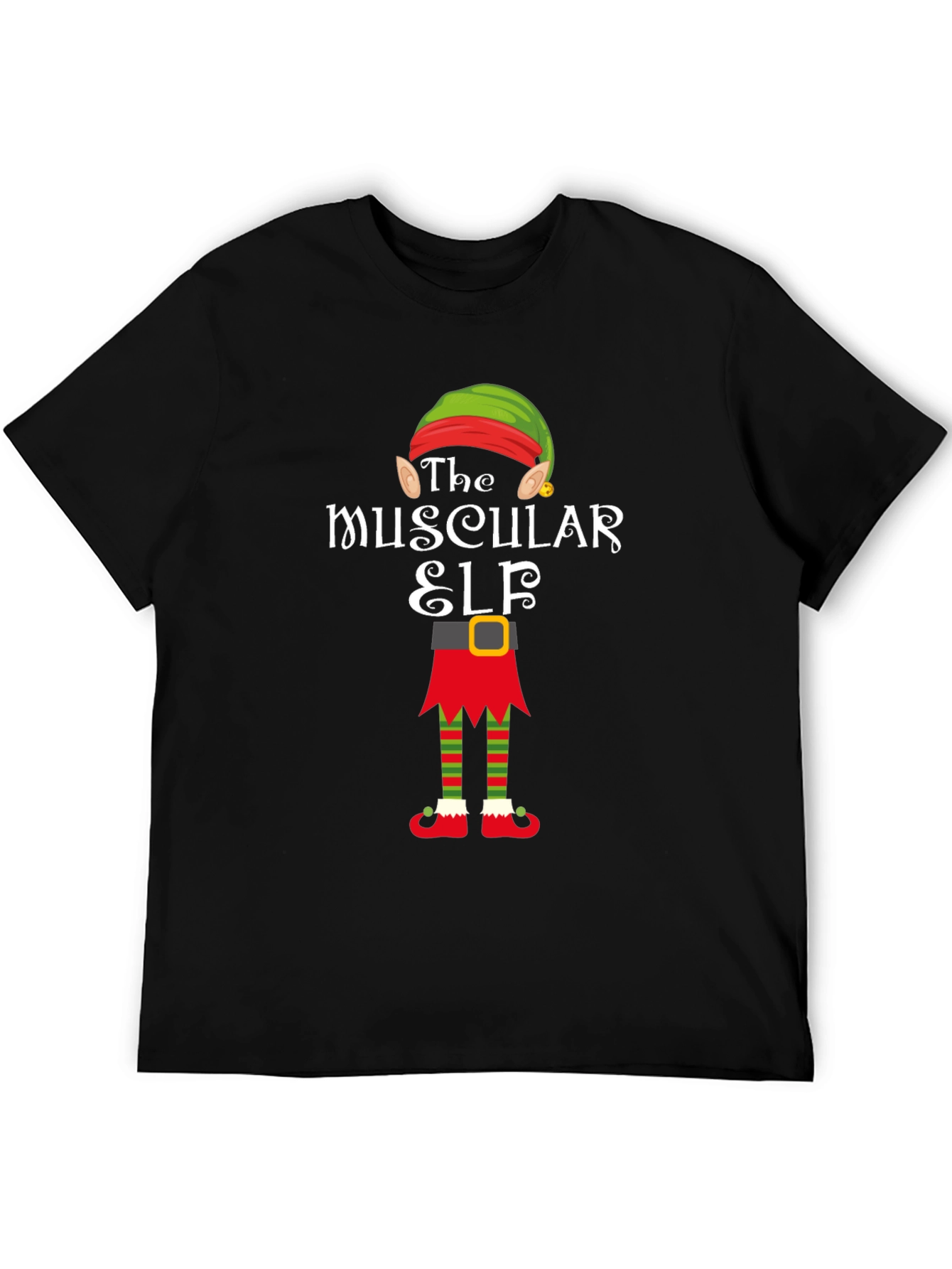 The Muscular Elf Christmas T-Shirt