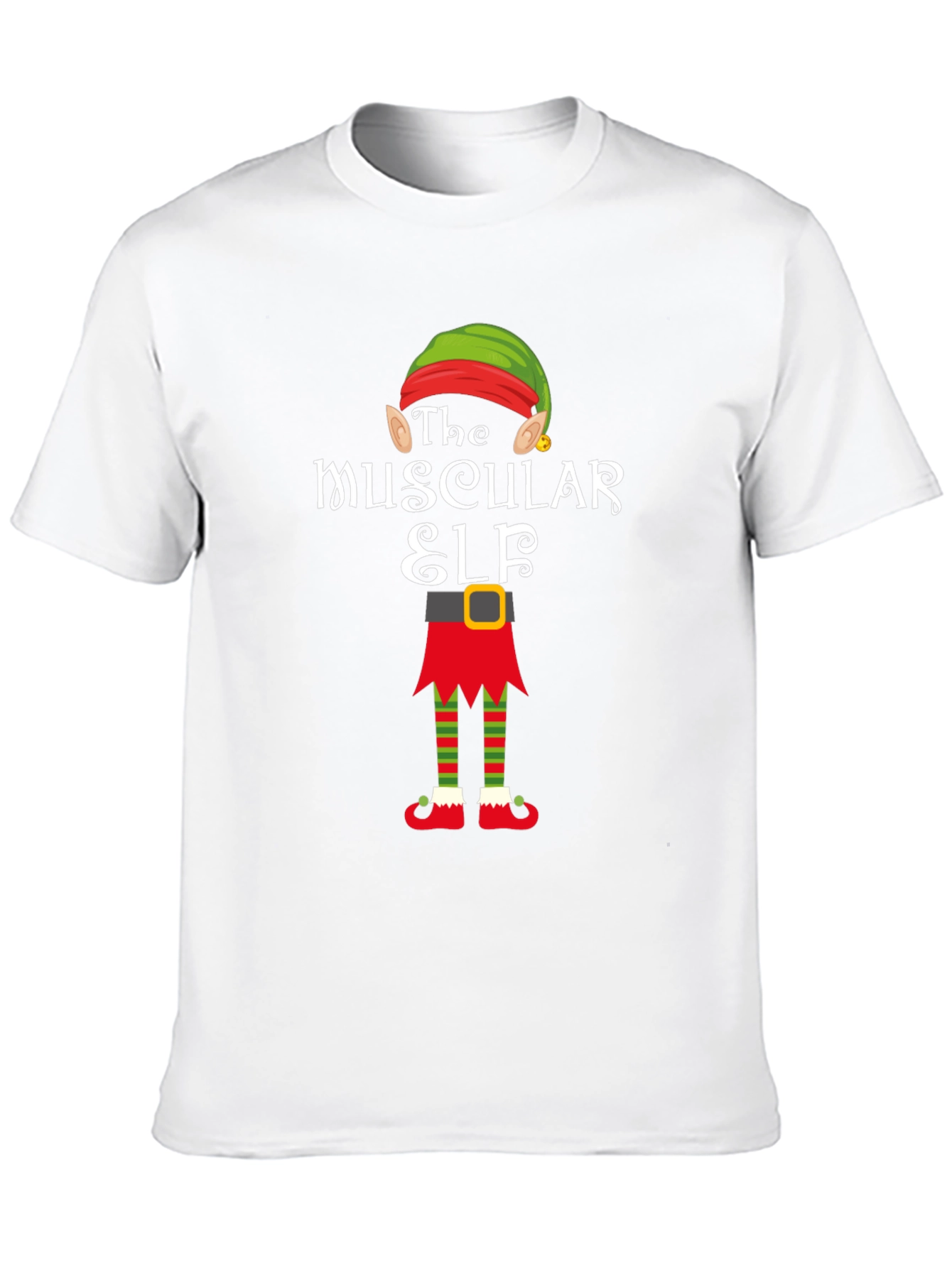 The Muscular Elf Christmas T-Shirt