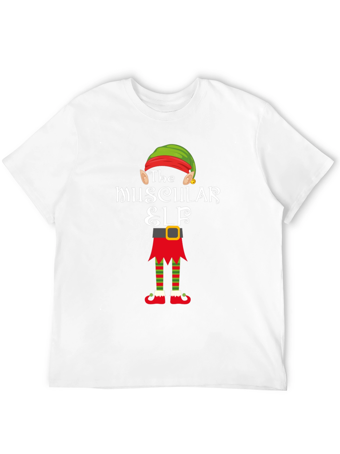 The Muscular Elf Christmas T-Shirt