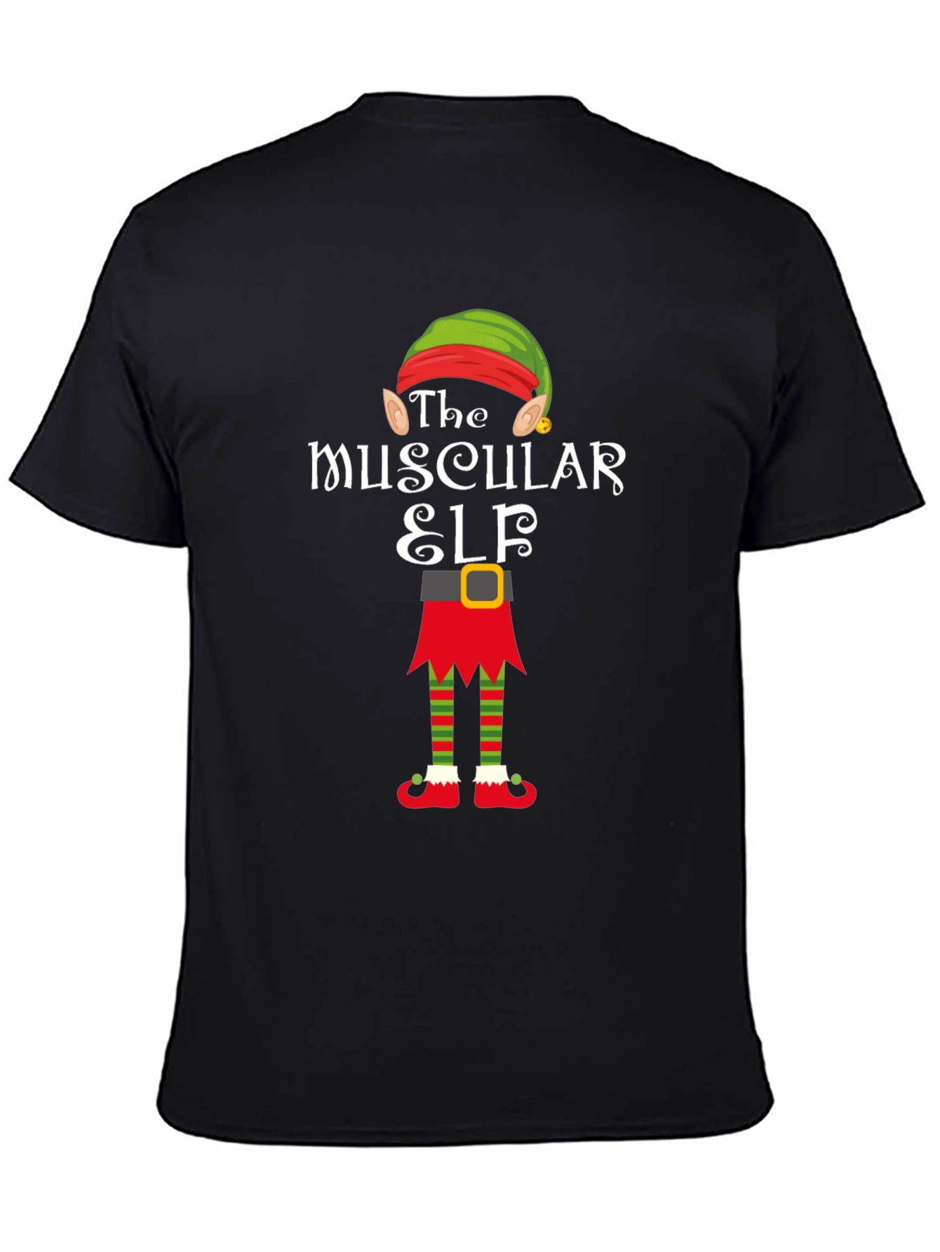 The Muscular Elf Christmas T-Shirt