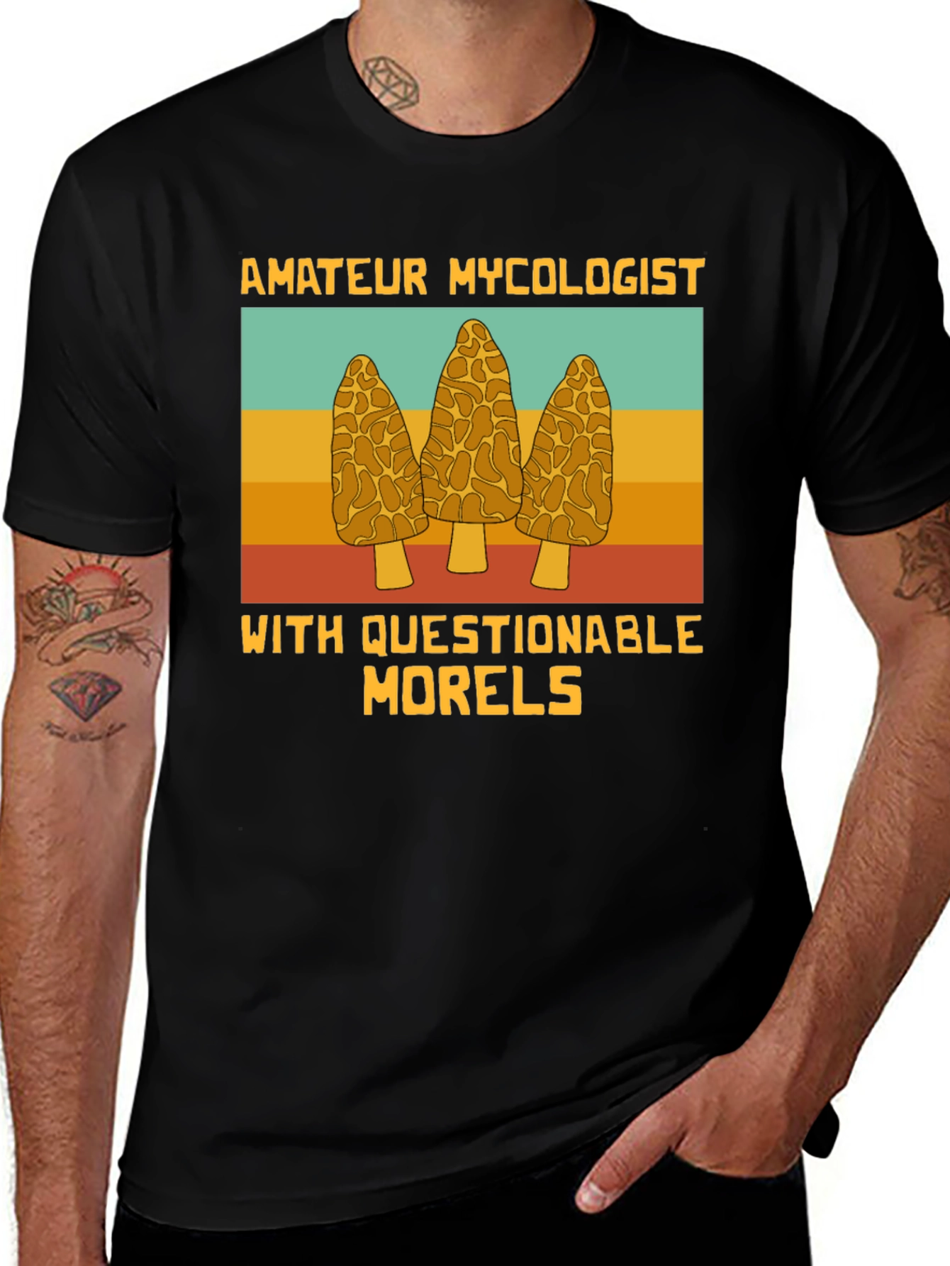Amateur Mycologist Morels T-Shirt