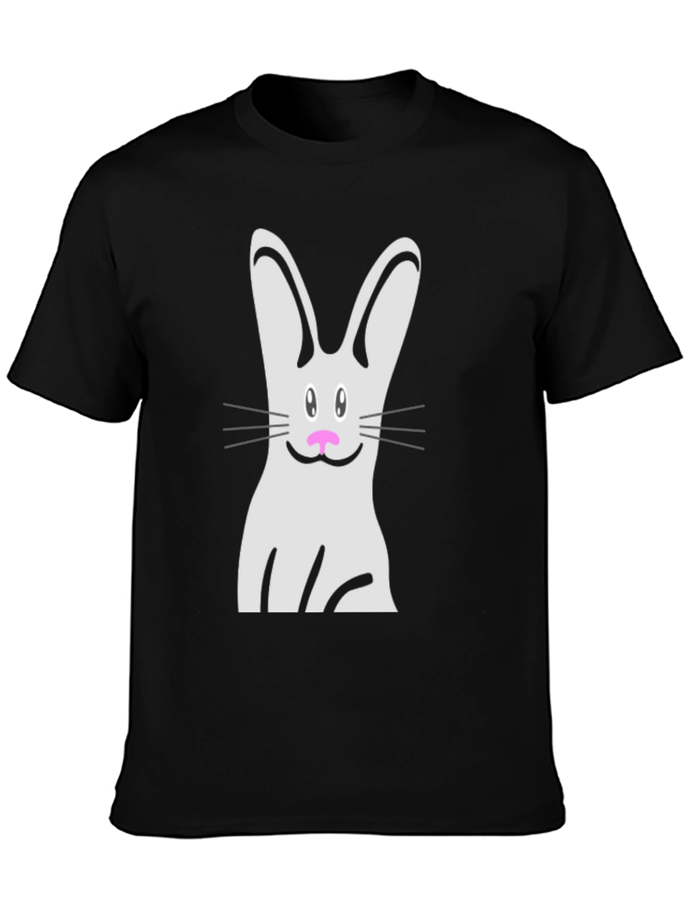 Cute Easter Bunny Graphic T-Shirt