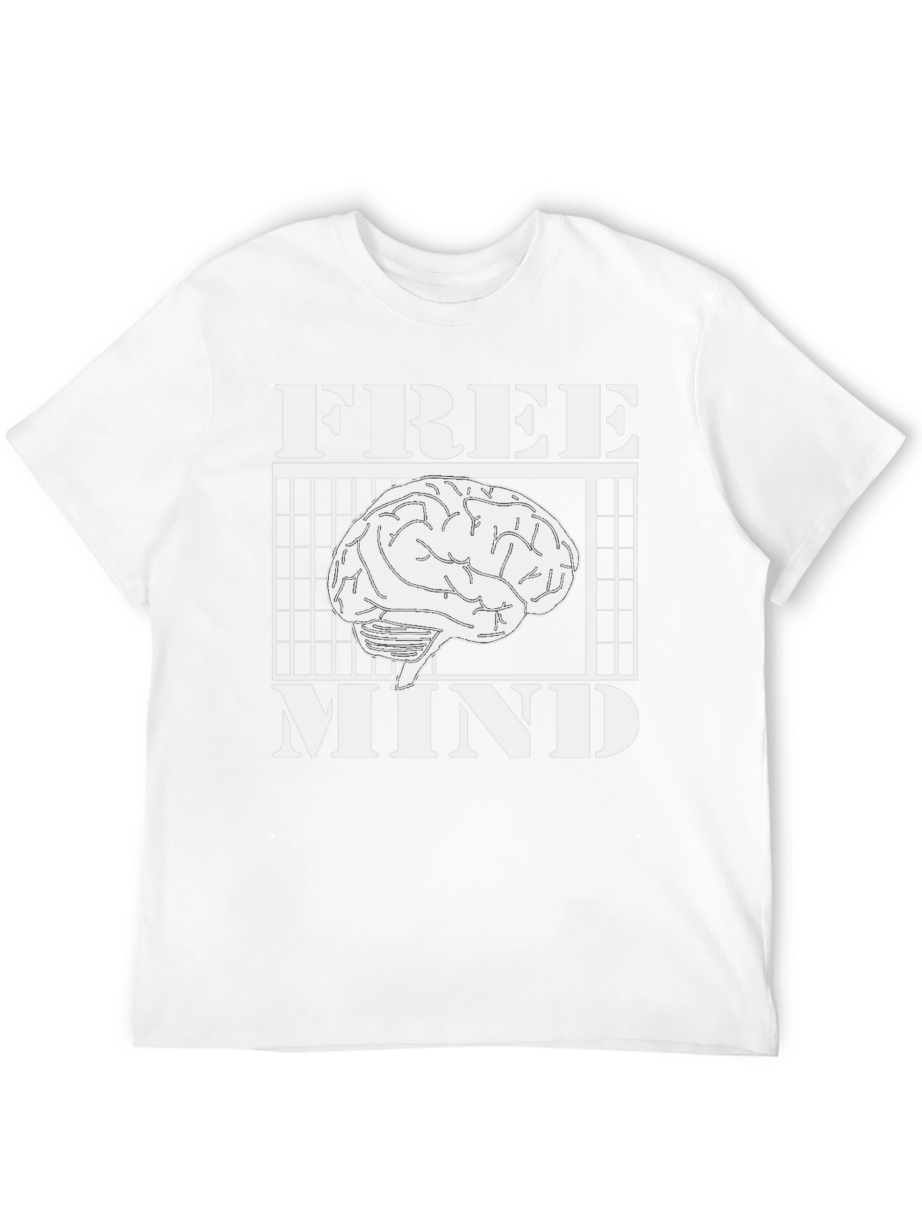 Free Mind Graphic T-Shirt