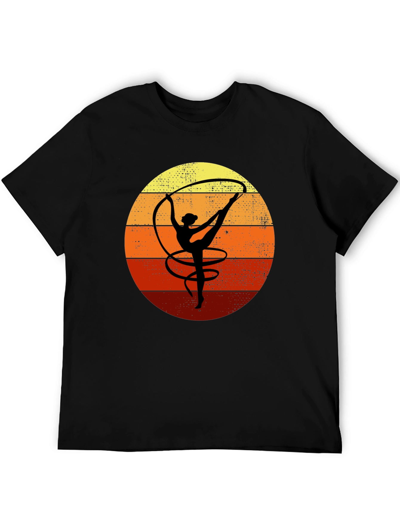 Retro Gymnastics Sunset T-Shirt