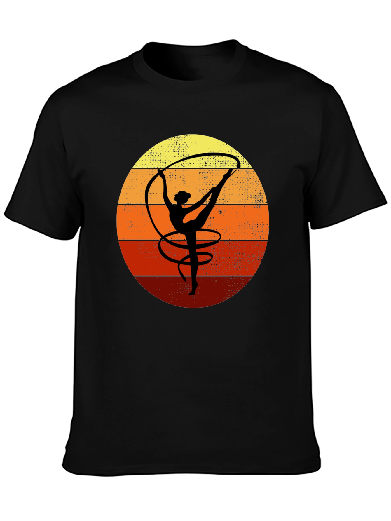 Retro Gymnastics Sunset T-Shirt