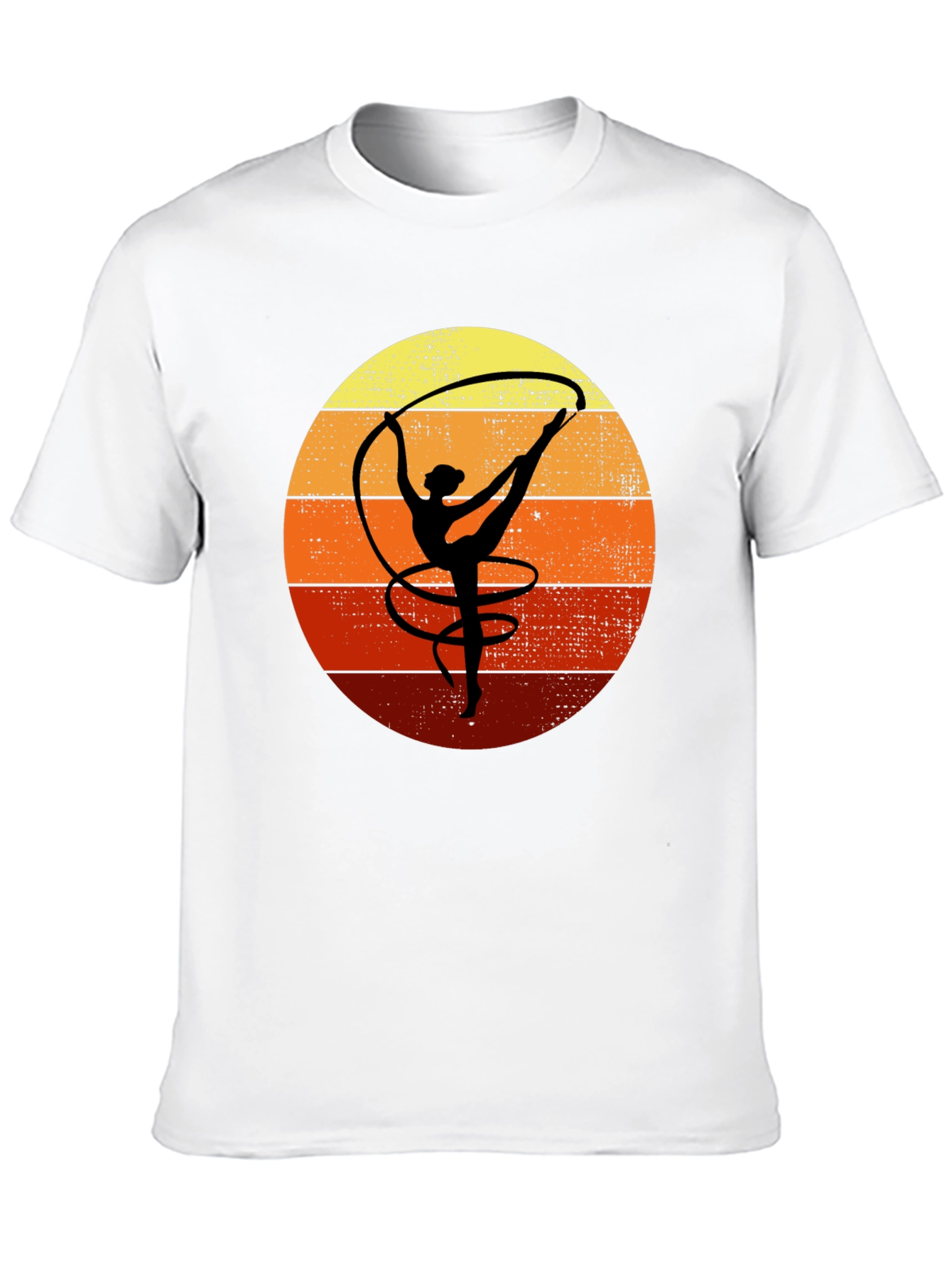 Retro Gymnastics Sunset T-Shirt