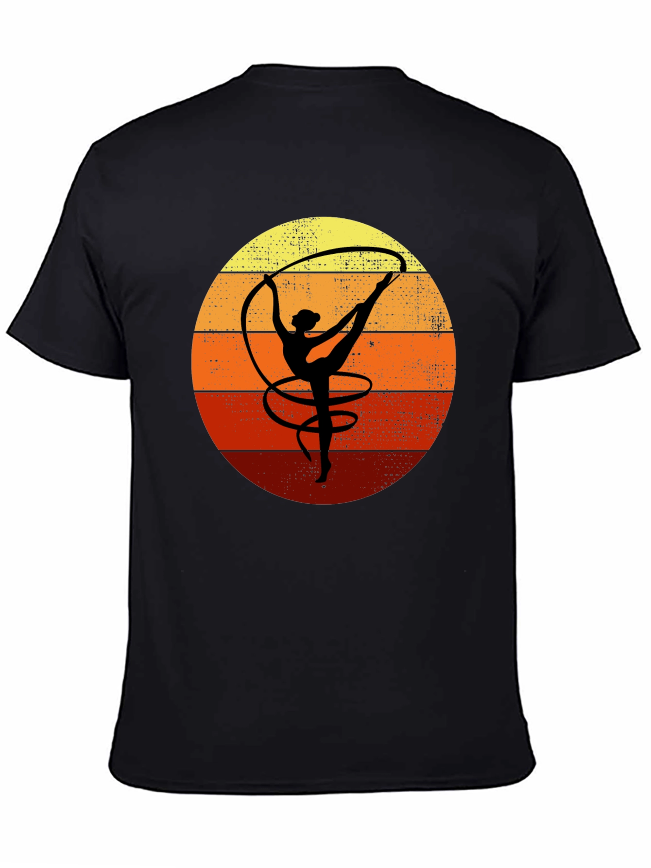 Retro Gymnastics Sunset T-Shirt