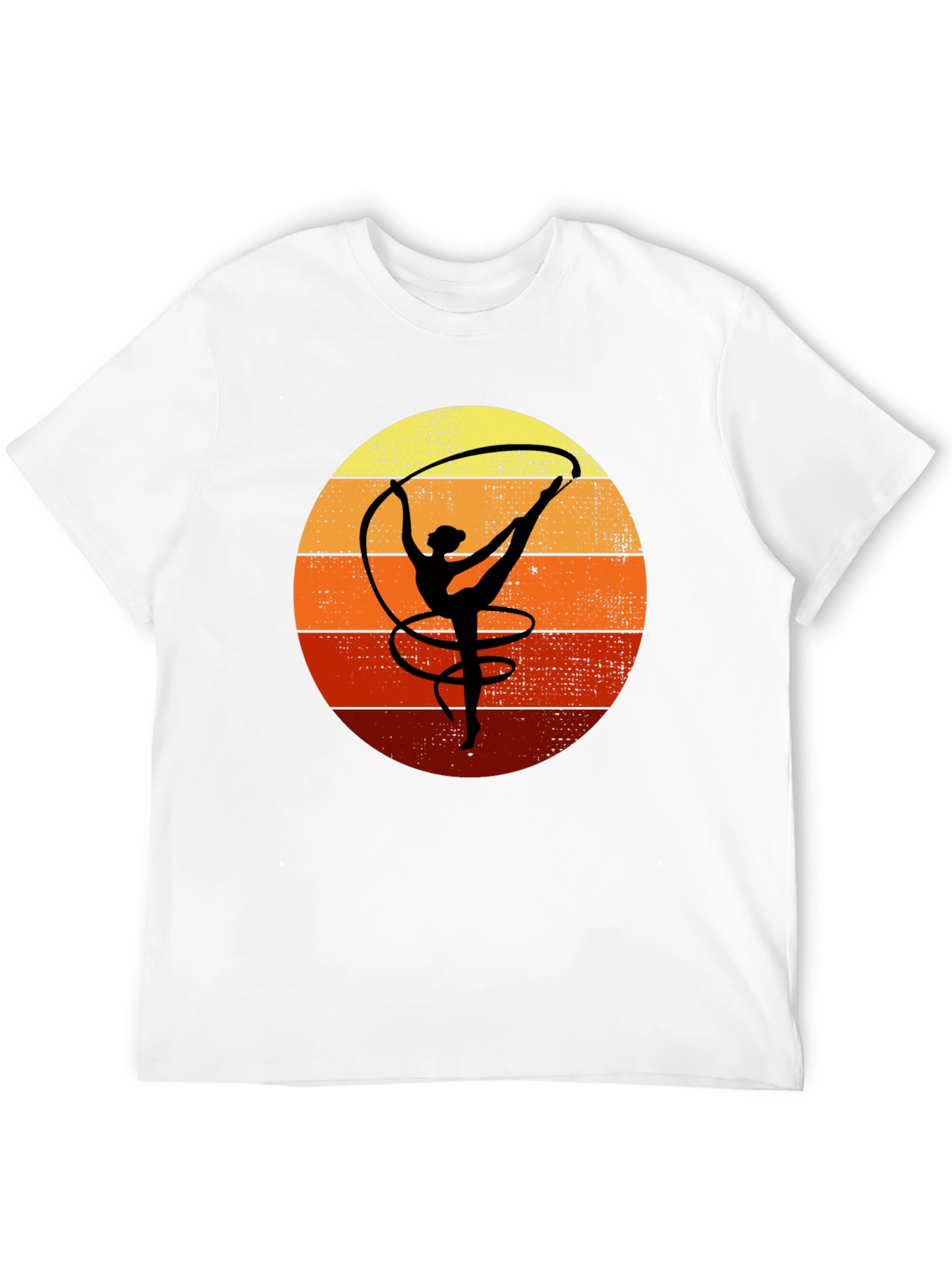 Retro Gymnastics Sunset T-Shirt