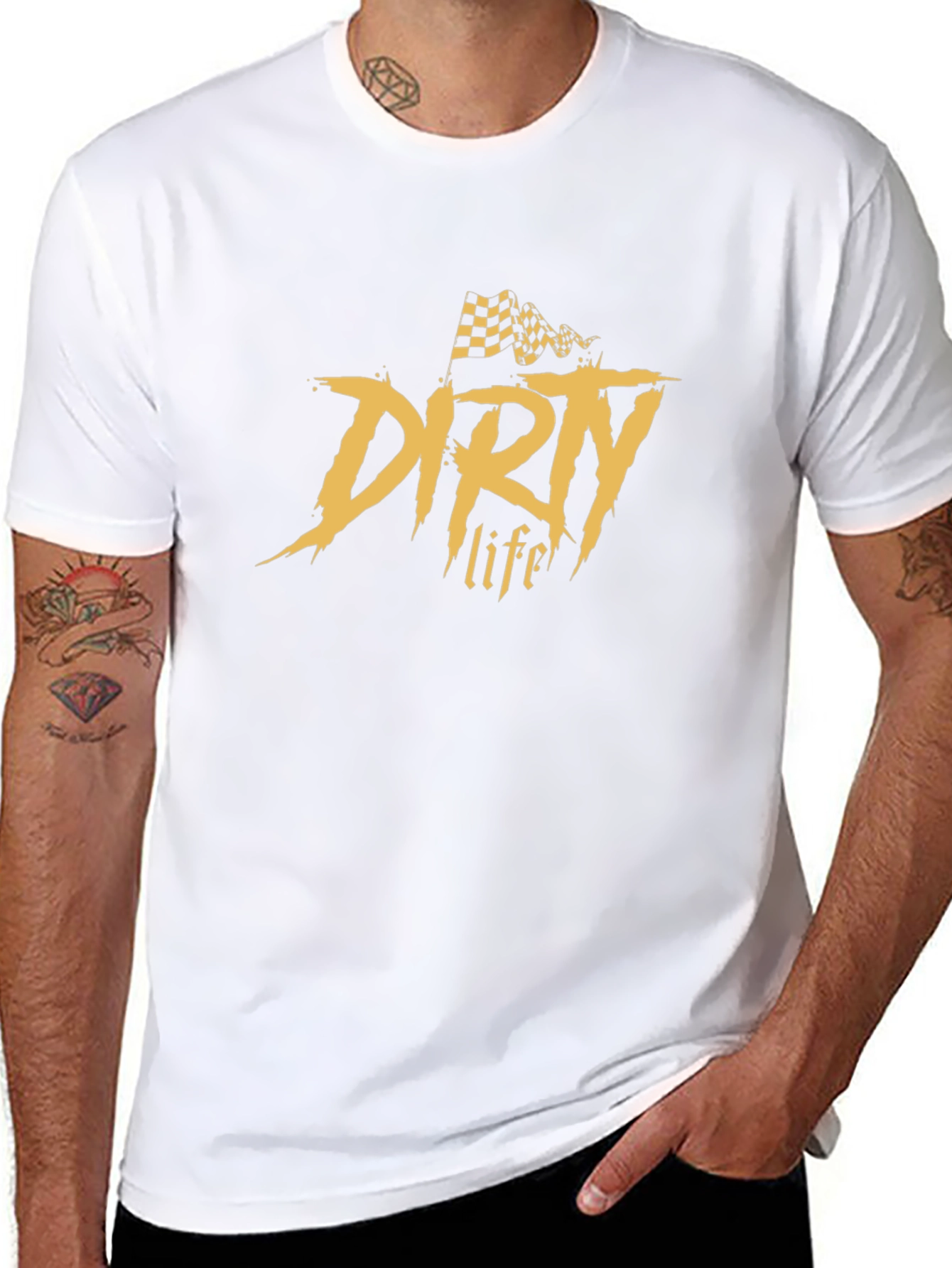 Dirty Life T-Shirt - Racing Inspired Graphic Tee