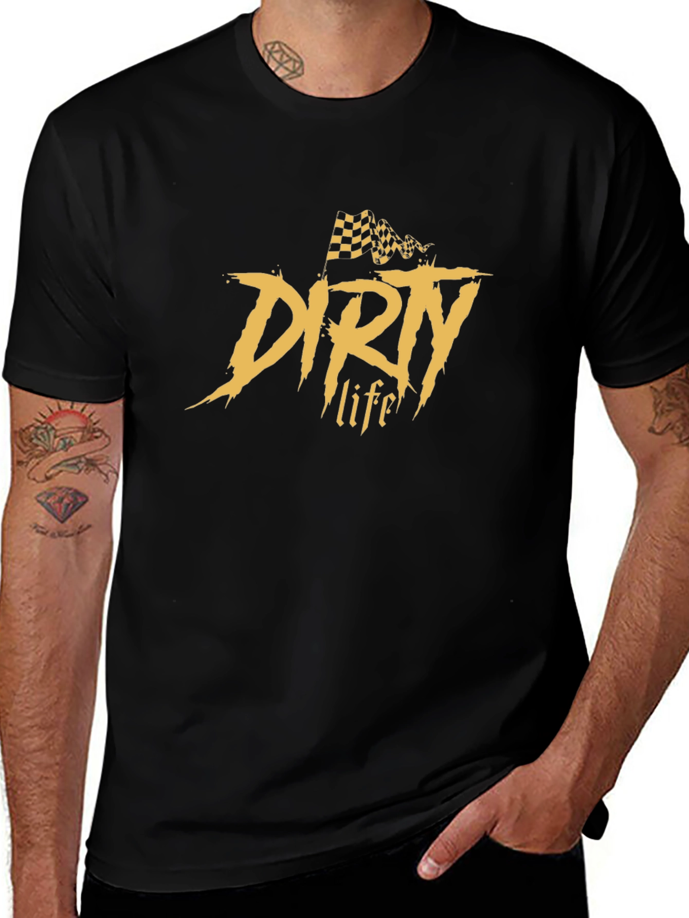 Dirty Life T-Shirt - Racing Inspired Graphic Tee