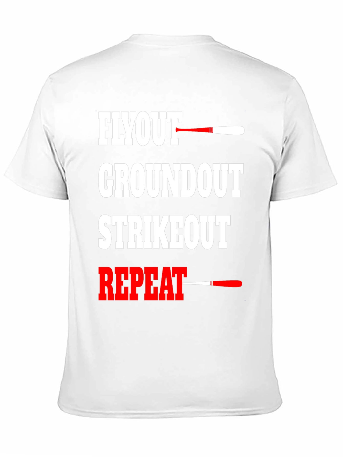 Baseball Flyout Repeat Graphic T-Shirt