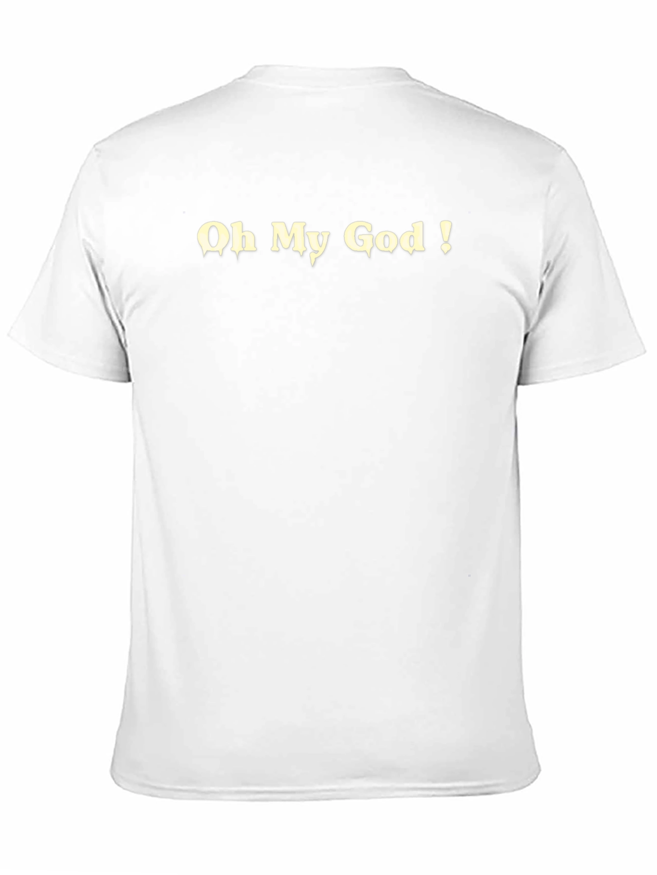 Oh My God! Graphic Black T-Shirt