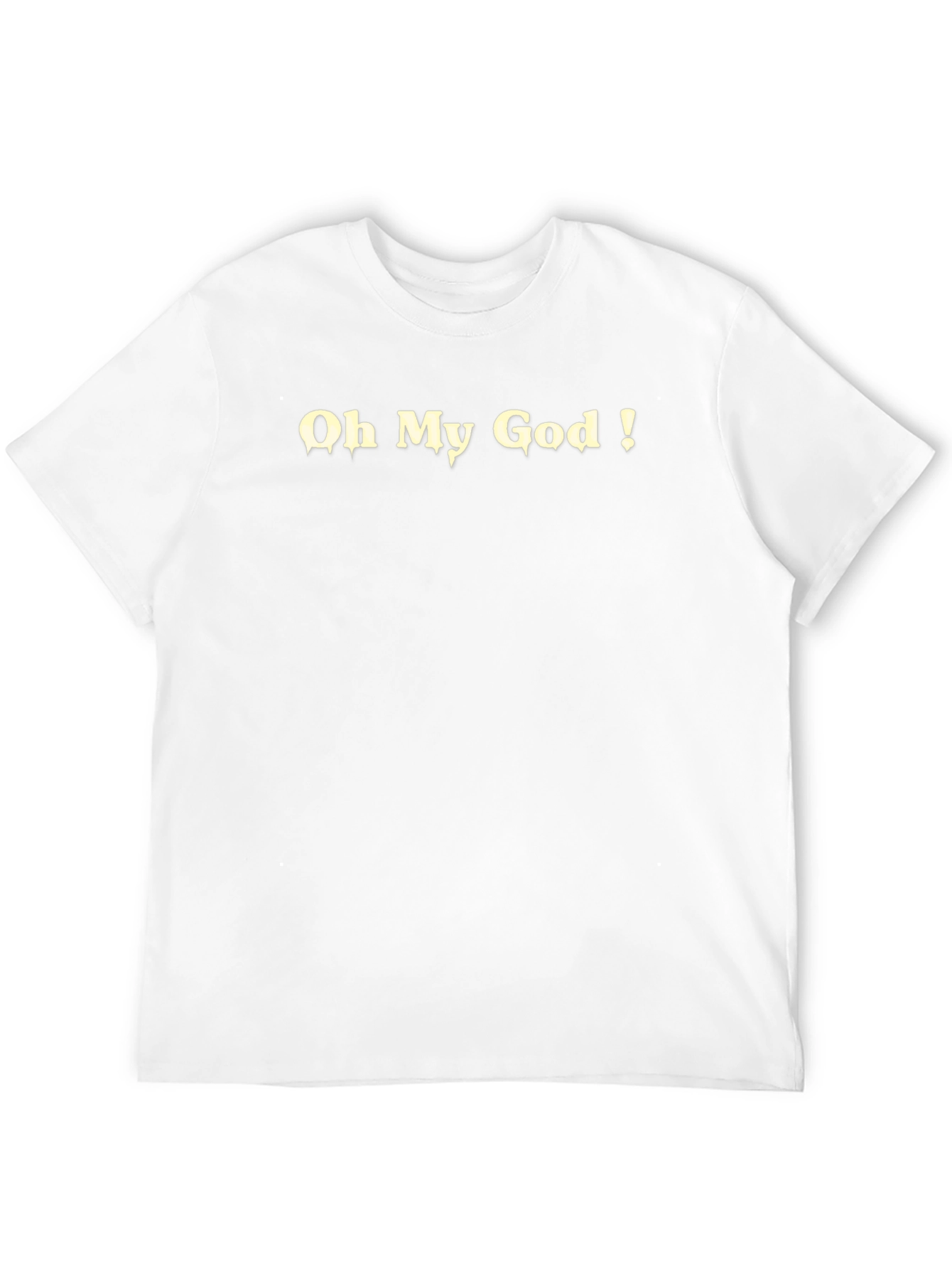 Oh My God! Graphic Black T-Shirt
