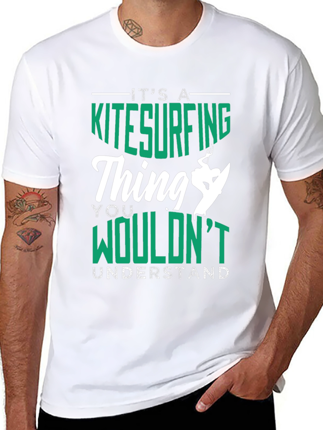 Kitesurfing Thing T-Shirt - Funny Surfing Tee