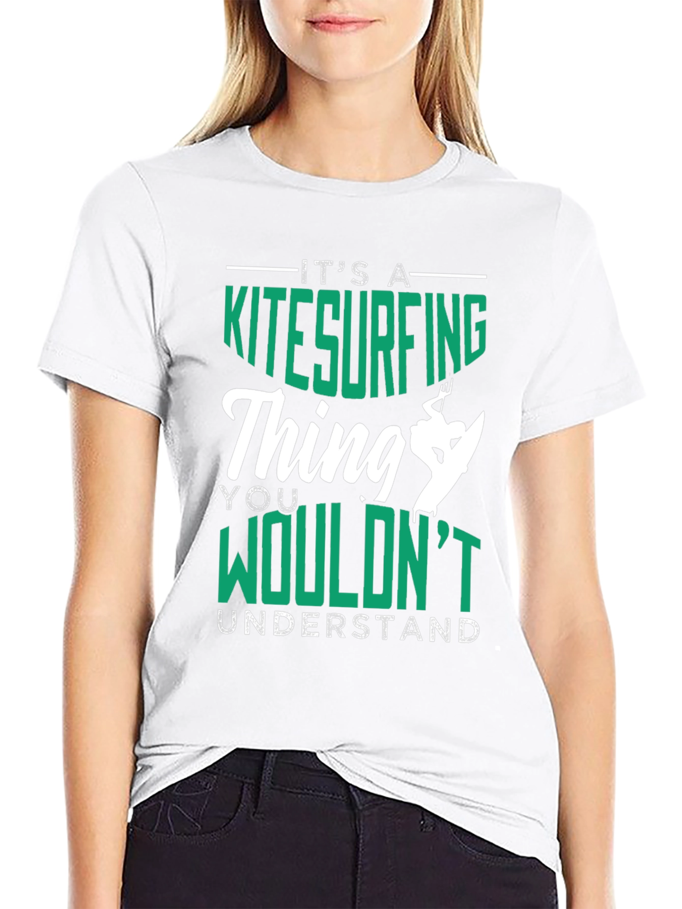 Kitesurfing Thing T-Shirt - Funny Surfing Tee