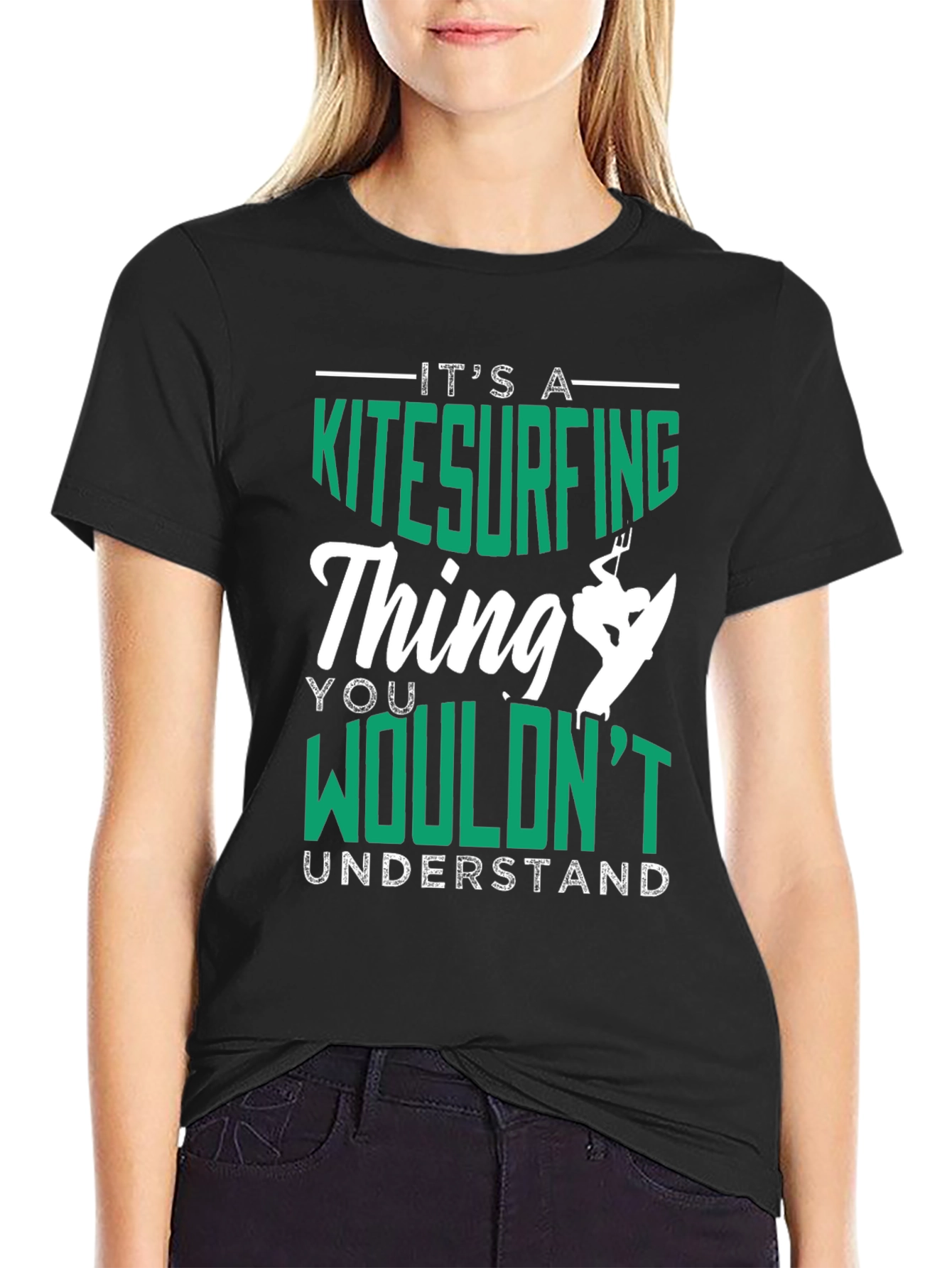 Kitesurfing Thing T-Shirt - Funny Surfing Tee