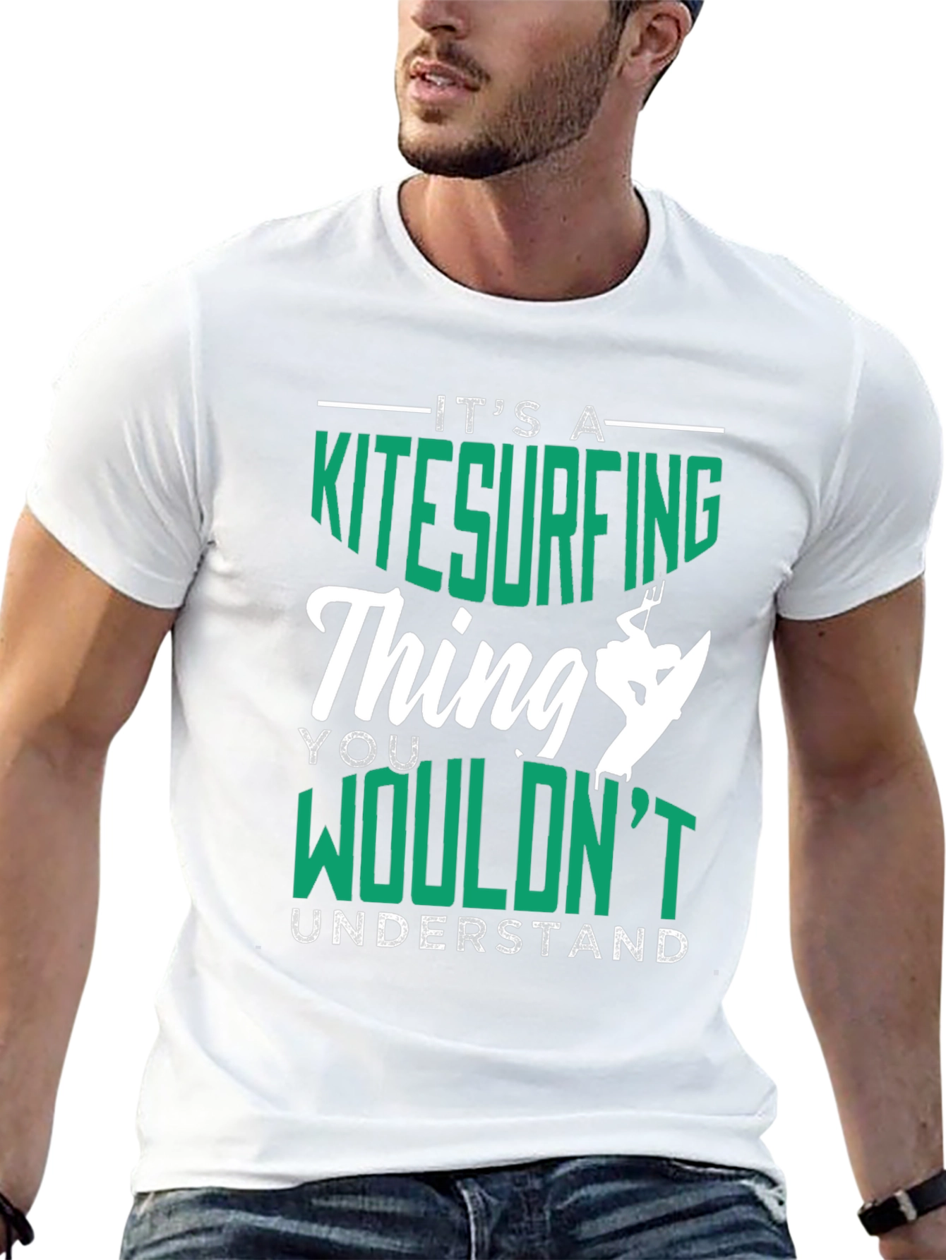 Kitesurfing Thing T-Shirt - Funny Surfing Tee