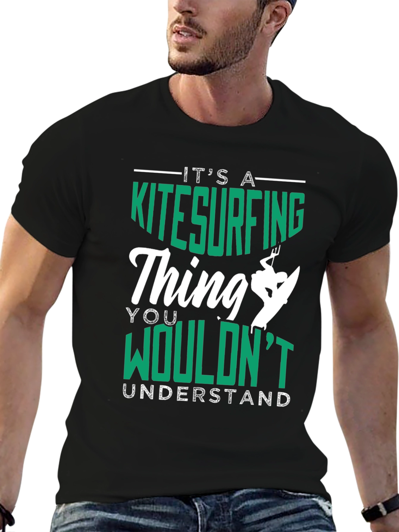 Kitesurfing Thing T-Shirt - Funny Surfing Tee