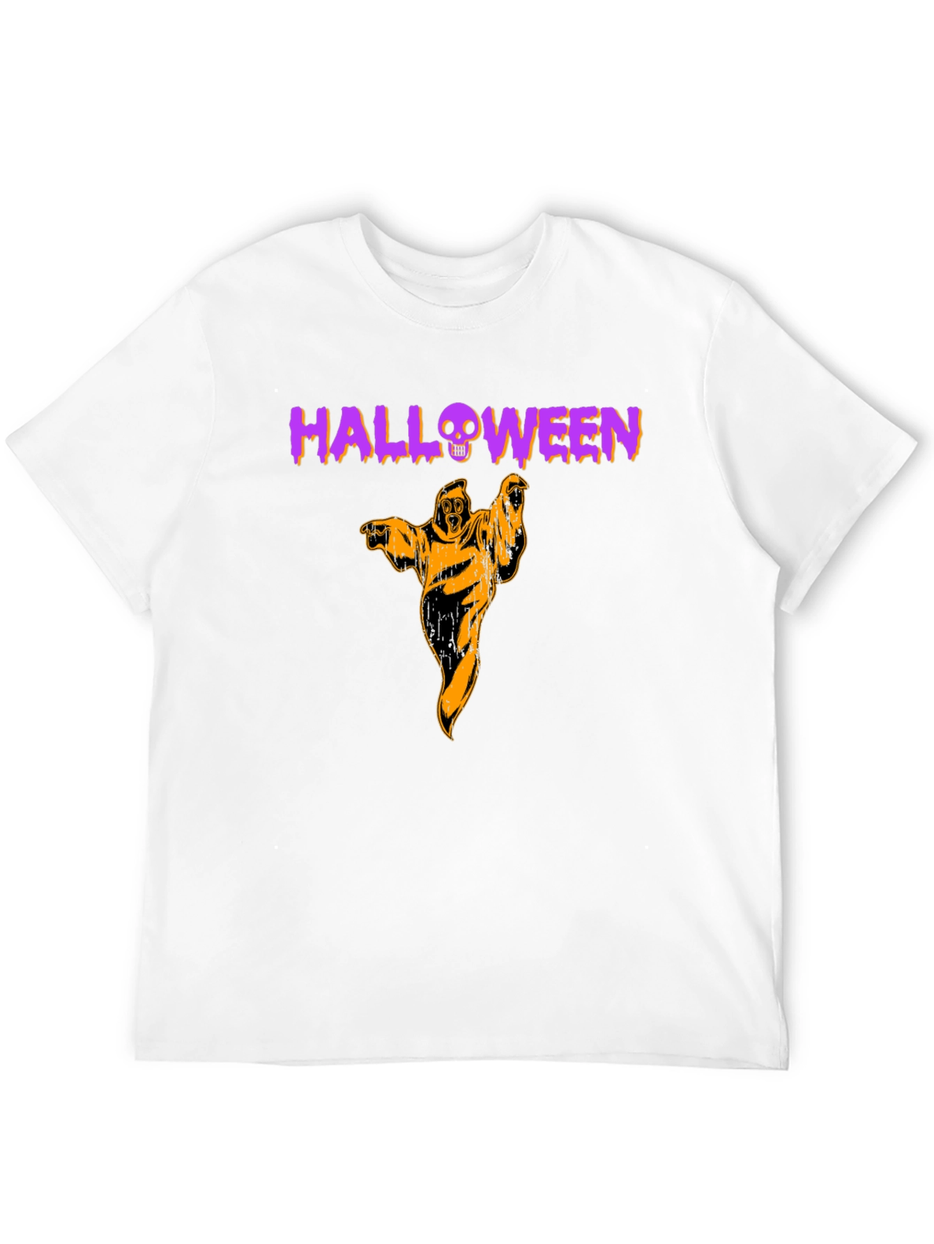 Halloween Ghost Graphic T-Shirt