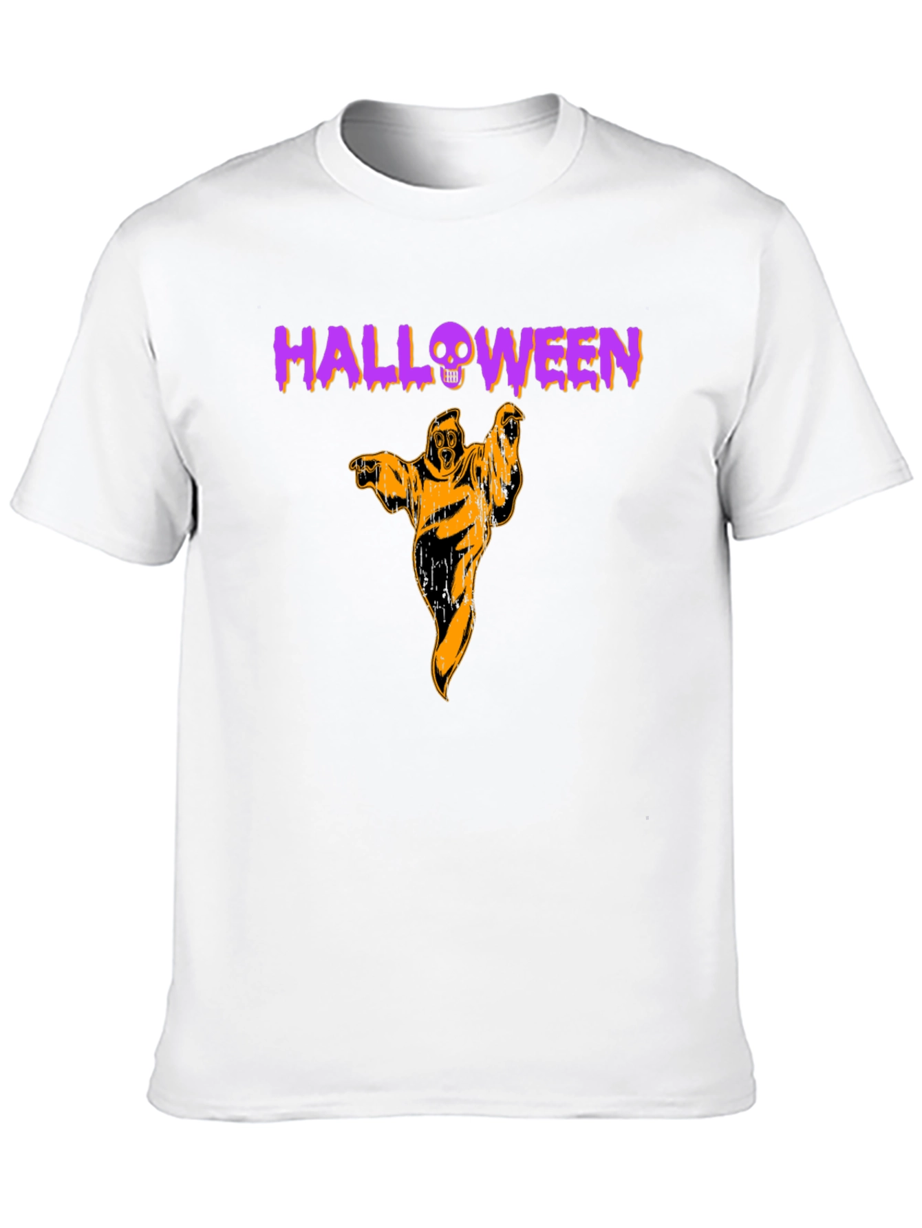 Halloween Ghost Graphic T-Shirt