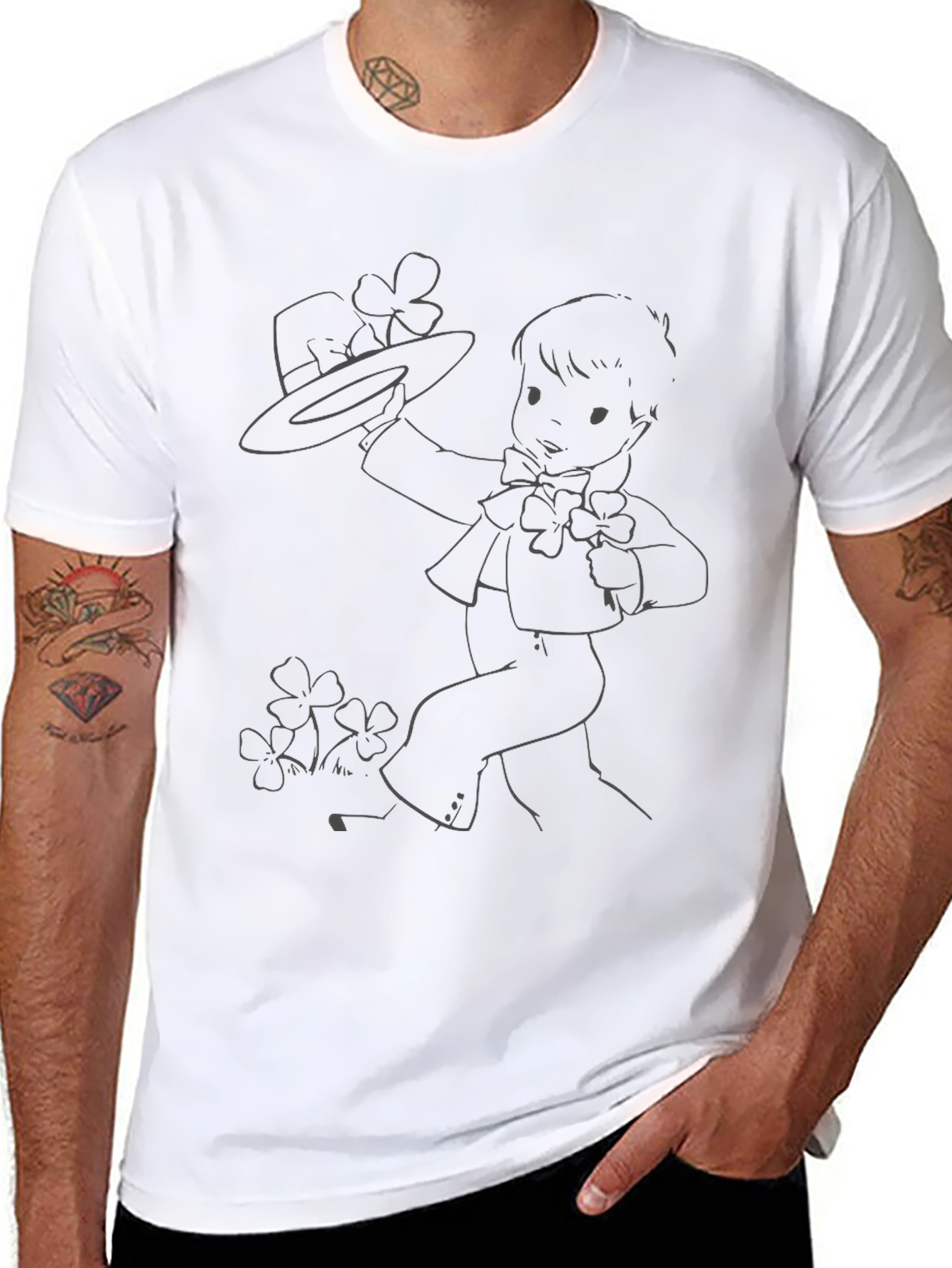St Patricks Day Leprechaun Tee