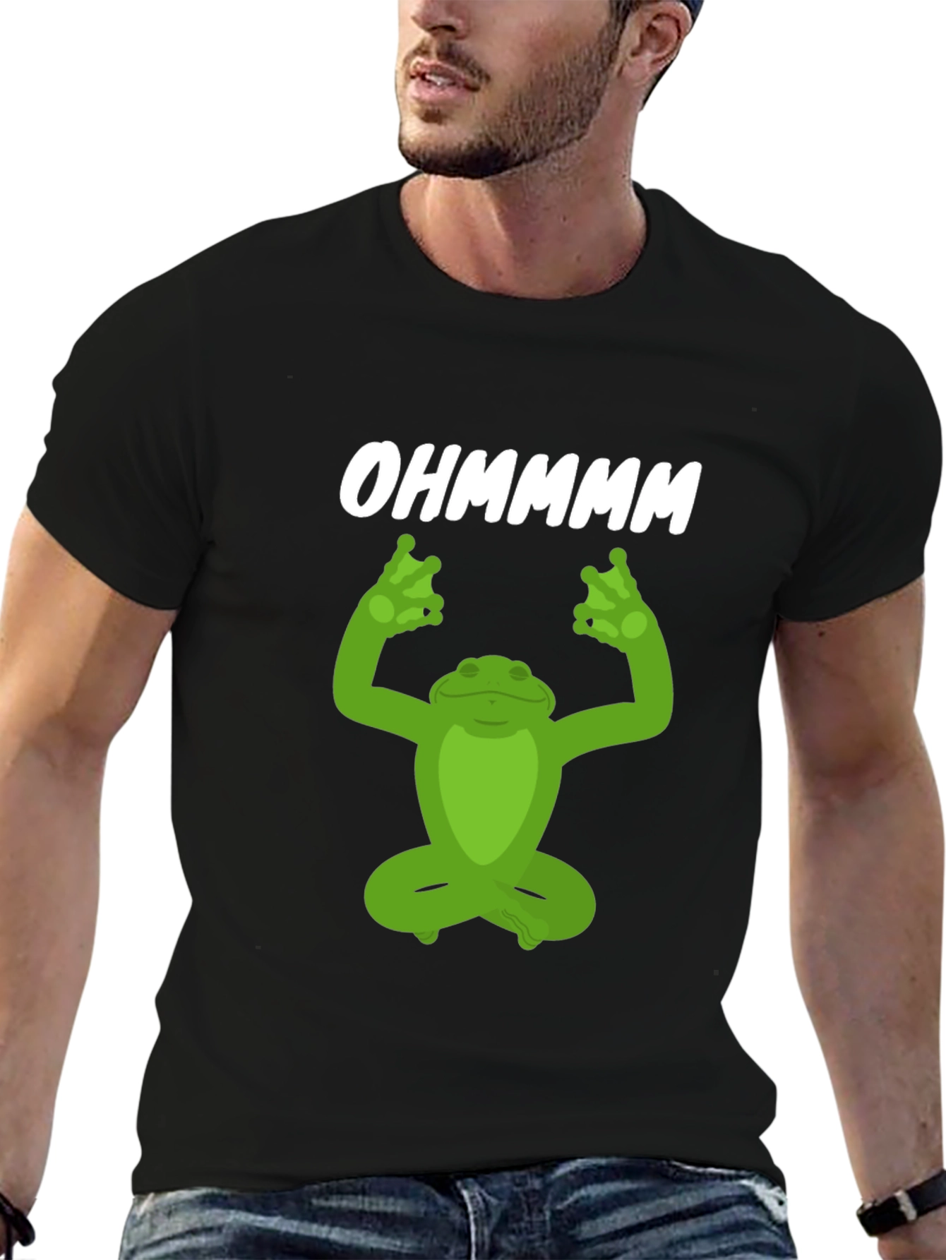 Ohm Frog Black T-Shirt