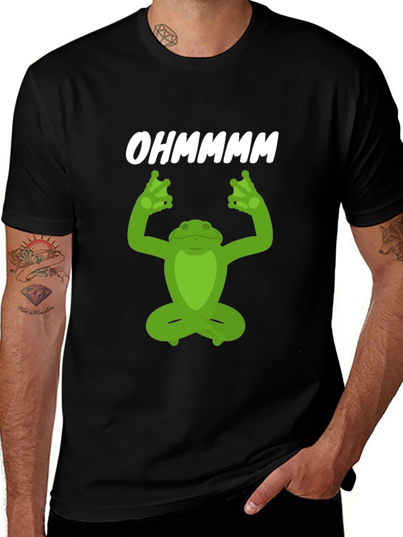 Ohm Frog Black T-Shirt