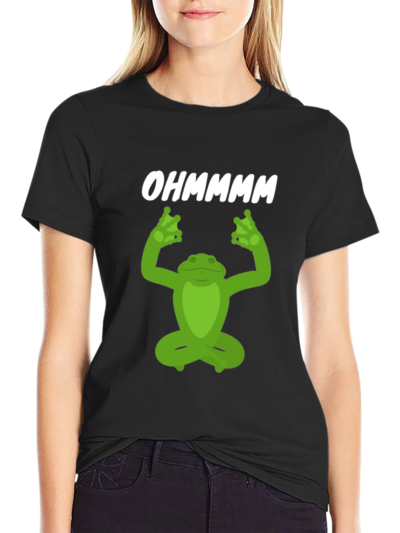 Ohm Frog Black T-Shirt