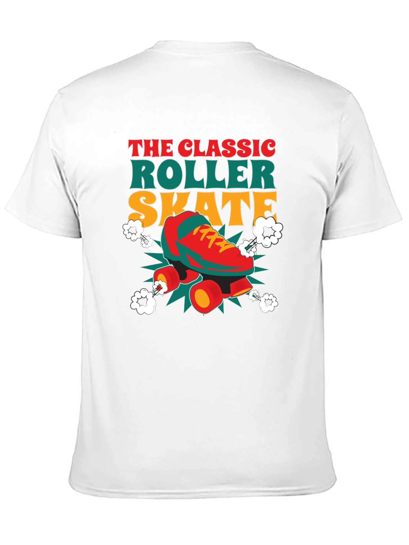 Classic Roller Skate T-Shirt - Retro Design