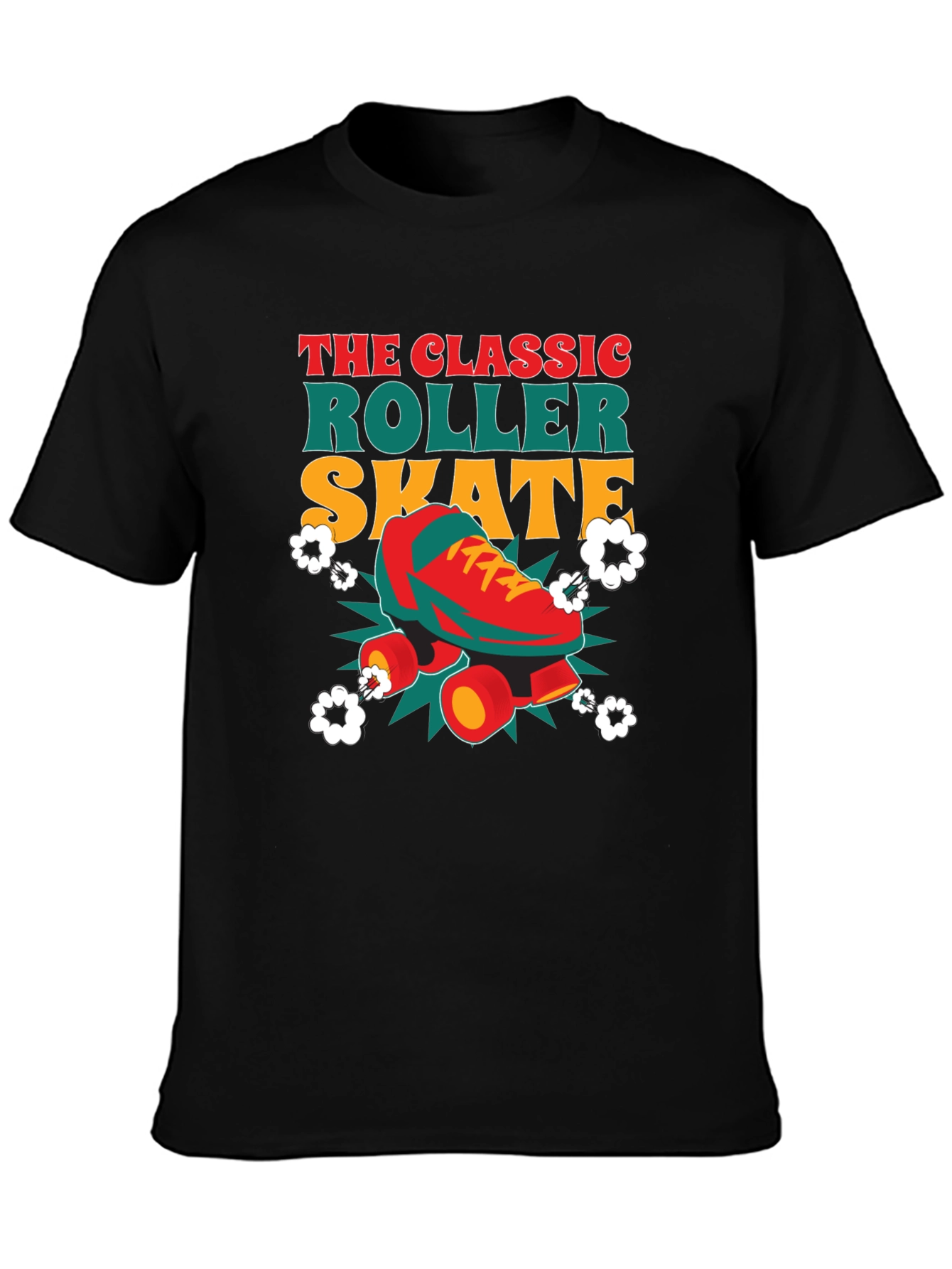 Classic Roller Skate T-Shirt - Retro Design