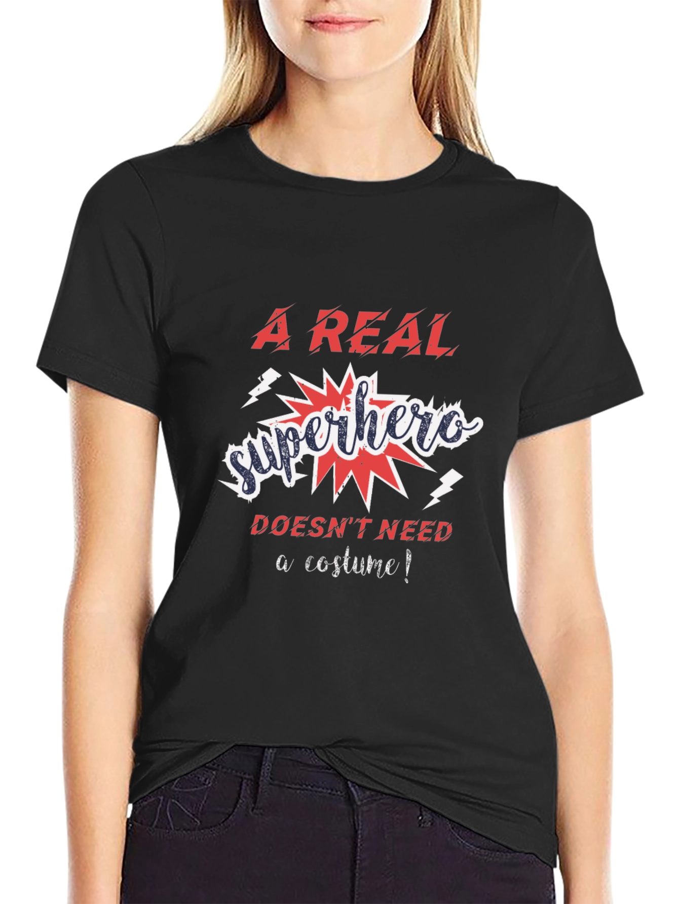 A Real Superhero T-Shirt - No Costume Needed!